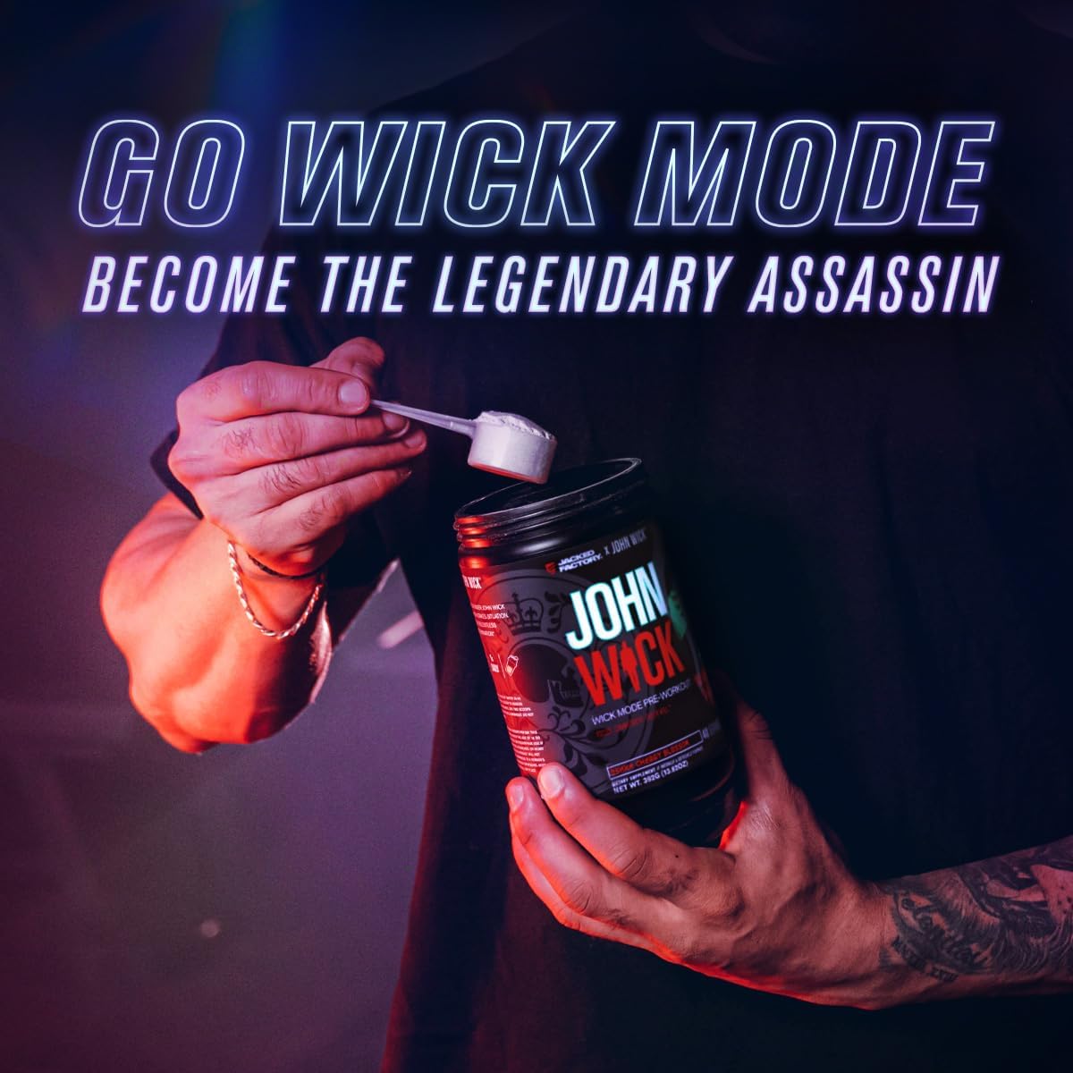 Jacked Factory X John Wick - Wick Mode Pre-Workout