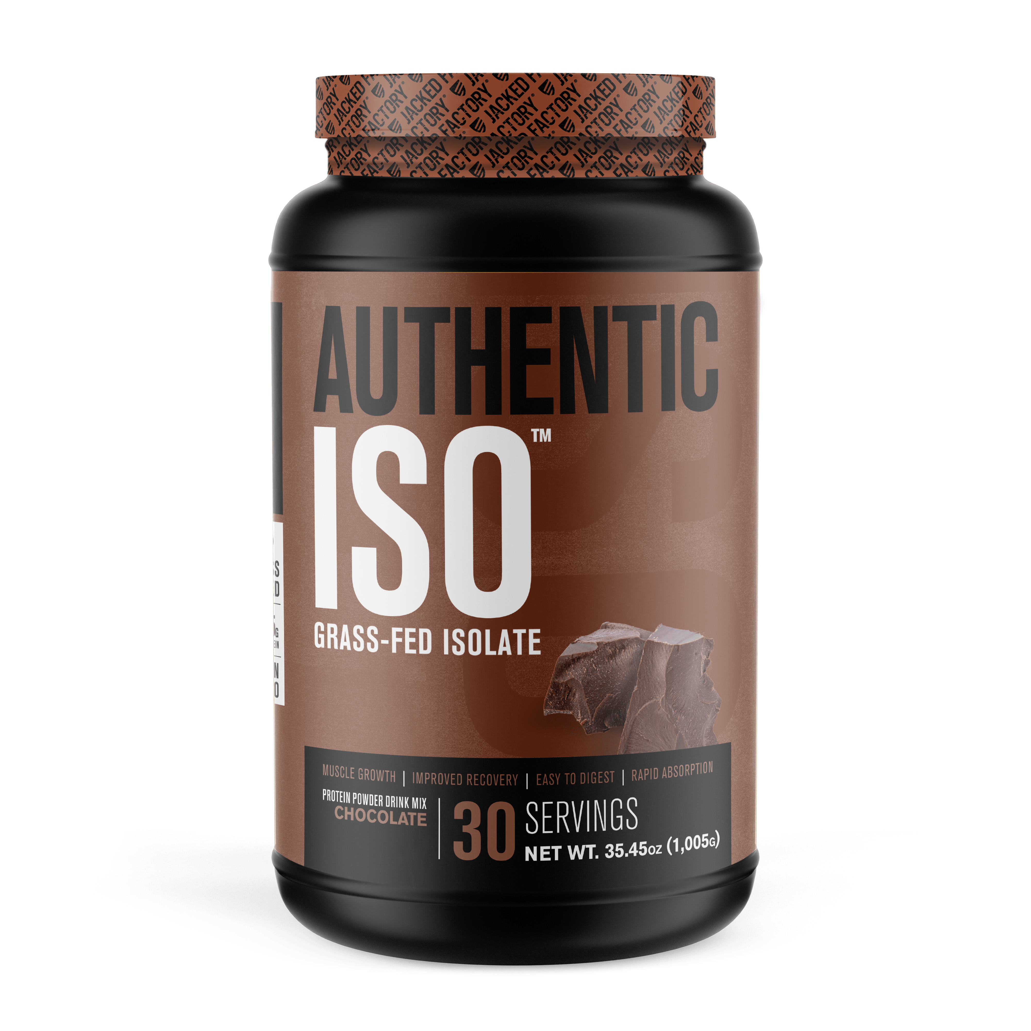 Authentic Iso - Grass-Fed Whey Protein Isolate