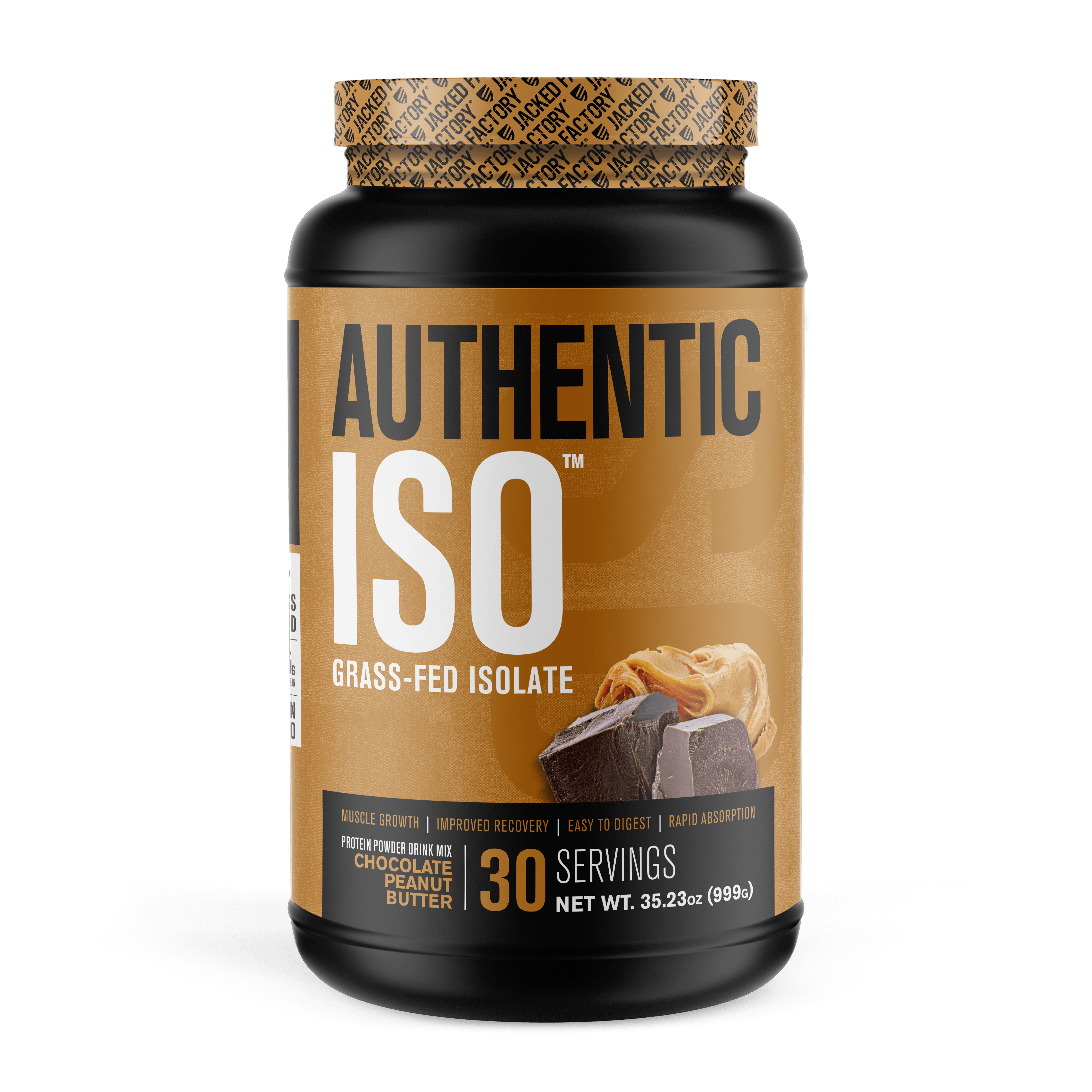 Authentic Iso - Grass-Fed Whey Protein Isolate