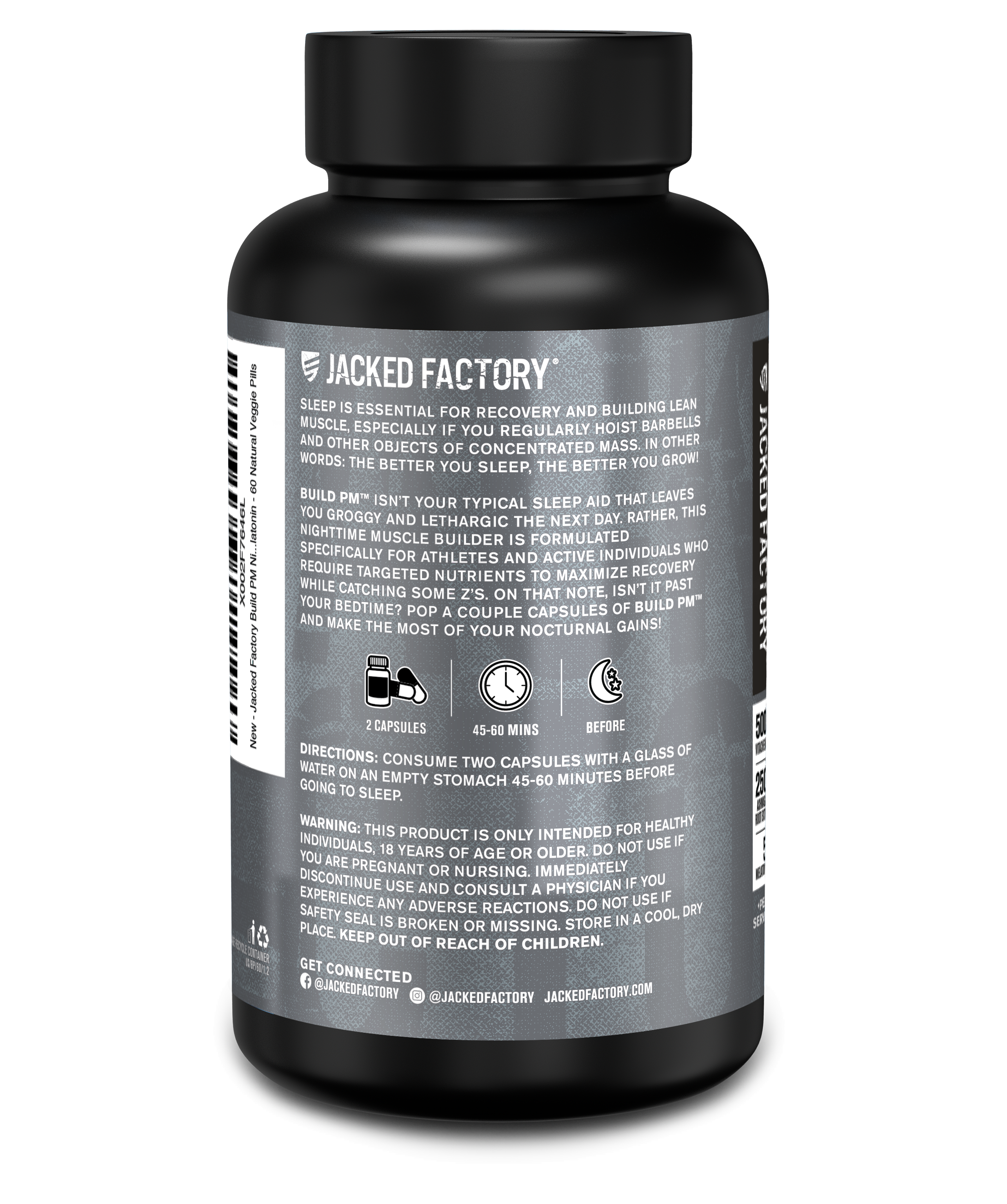Build PM Night Time Muscle Builder & Sleep Aid