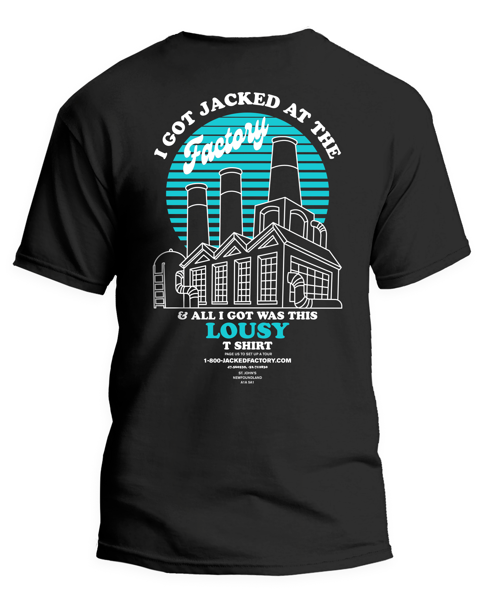 Jacked At The Factory Graphic T-Shirt