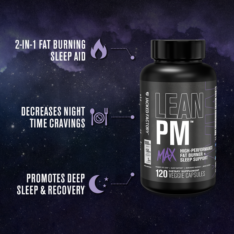Lean PM MAX Night Time Fat Burner & Sleep Aid