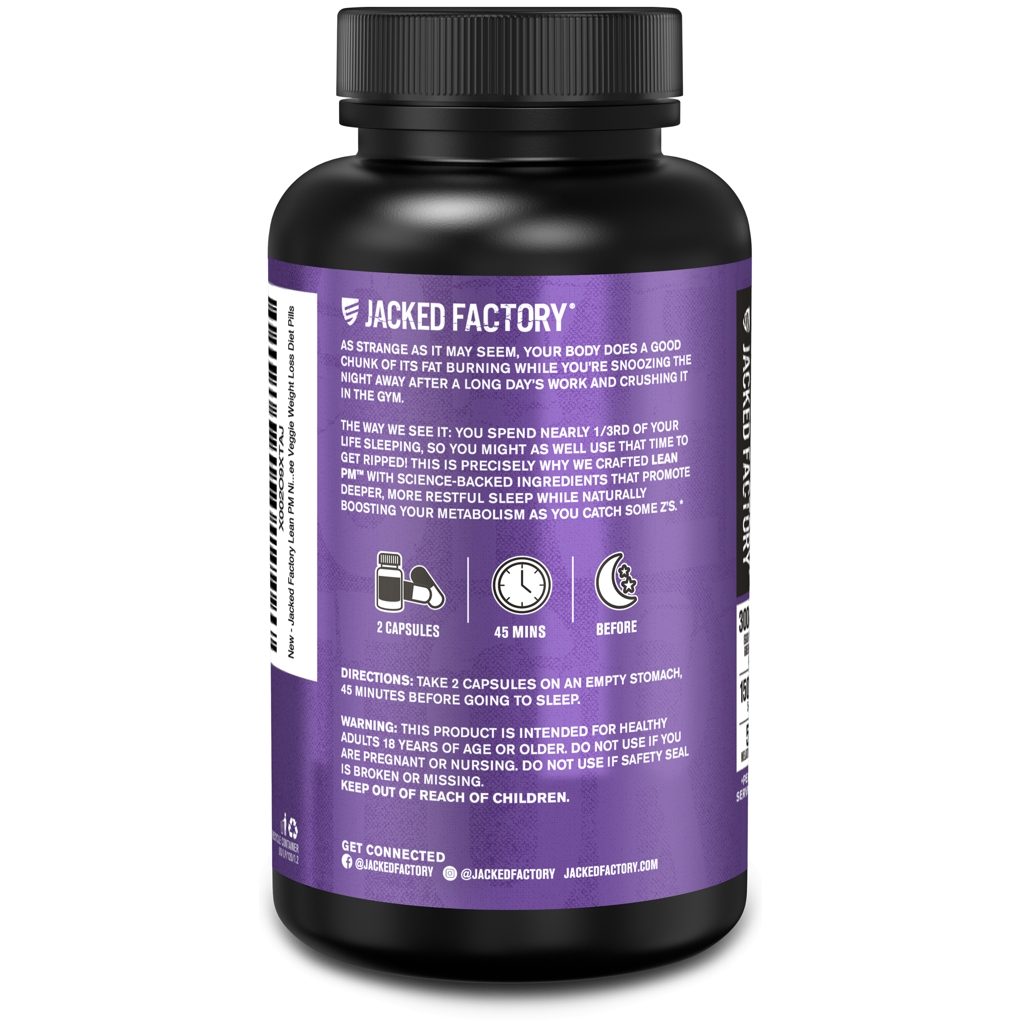 Lean PM Night Time Fat Burner & Sleep Aid