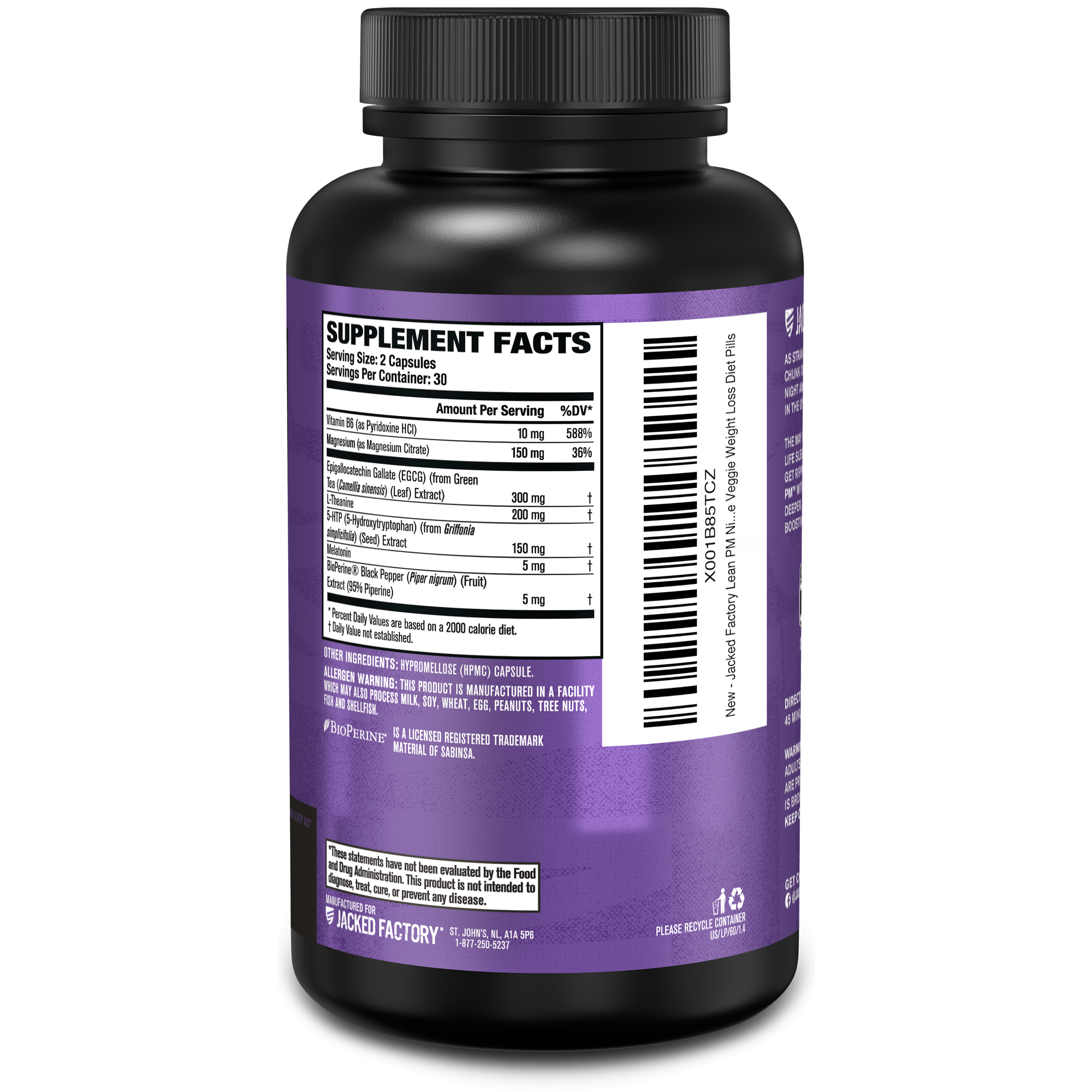Lean PM Night Time Fat Burner & Sleep Aid