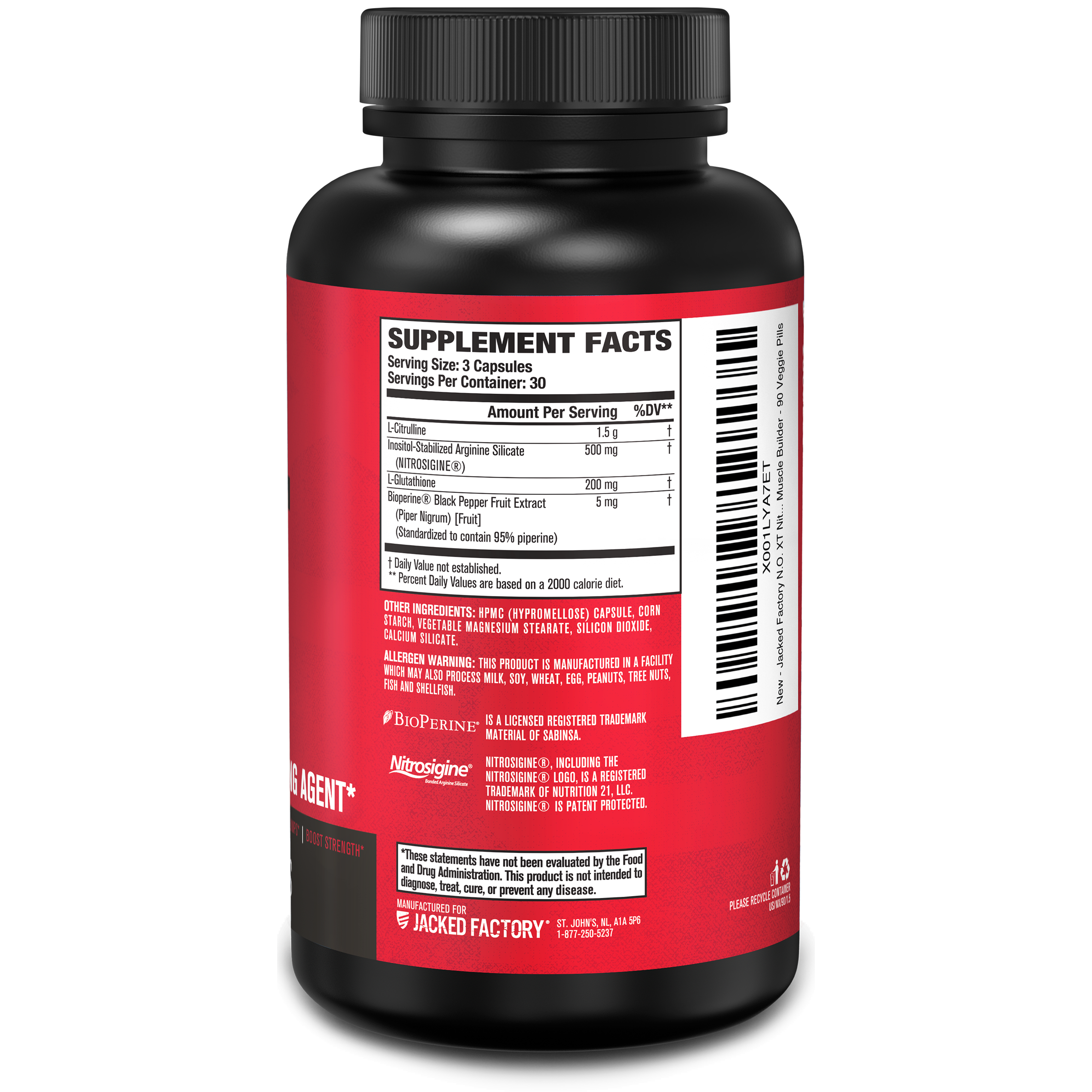 N.O. XT Nitric Oxide Booster