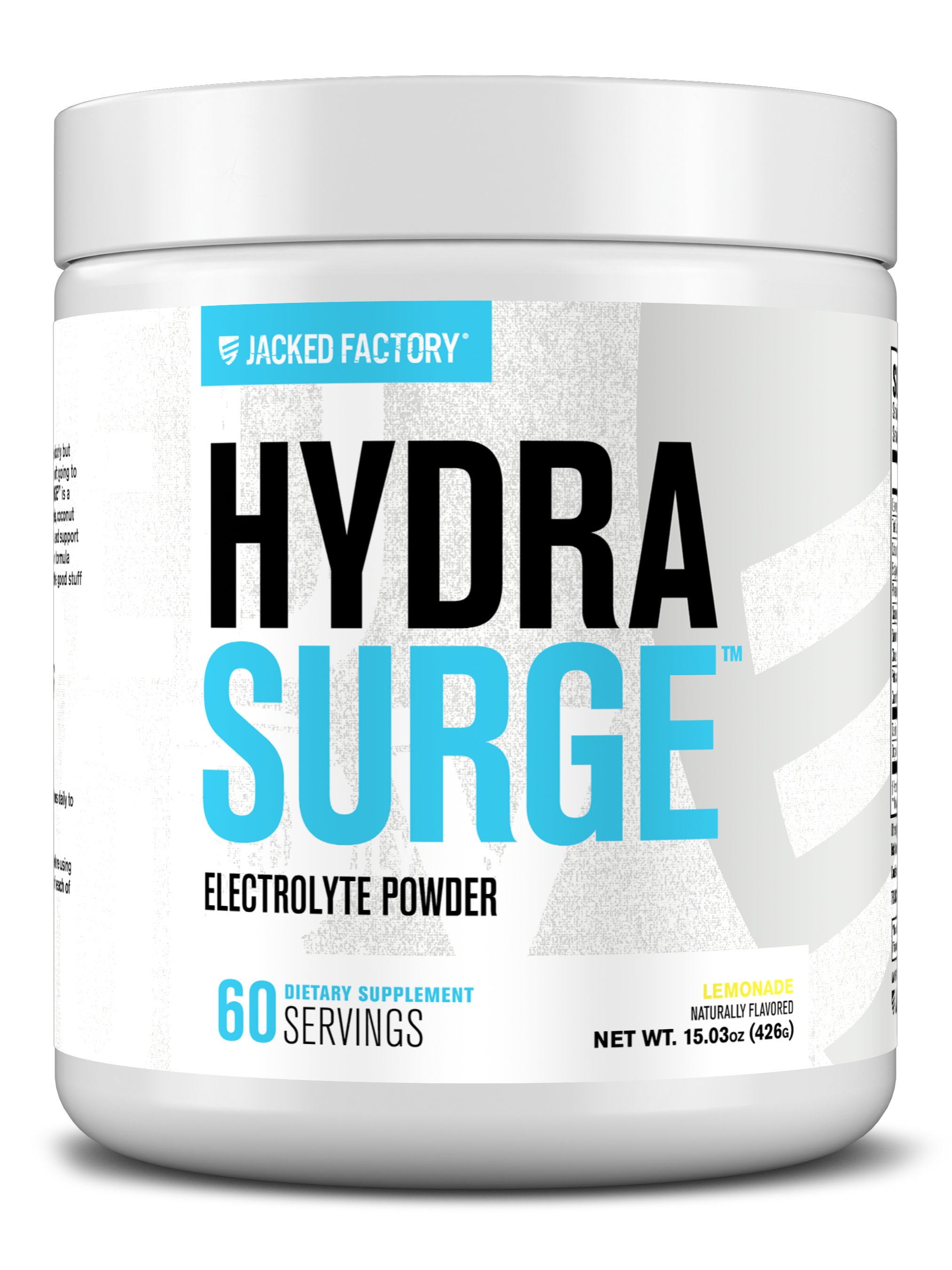 Hydrasurge Premium Electrolytes Powder - Naturally Flavored