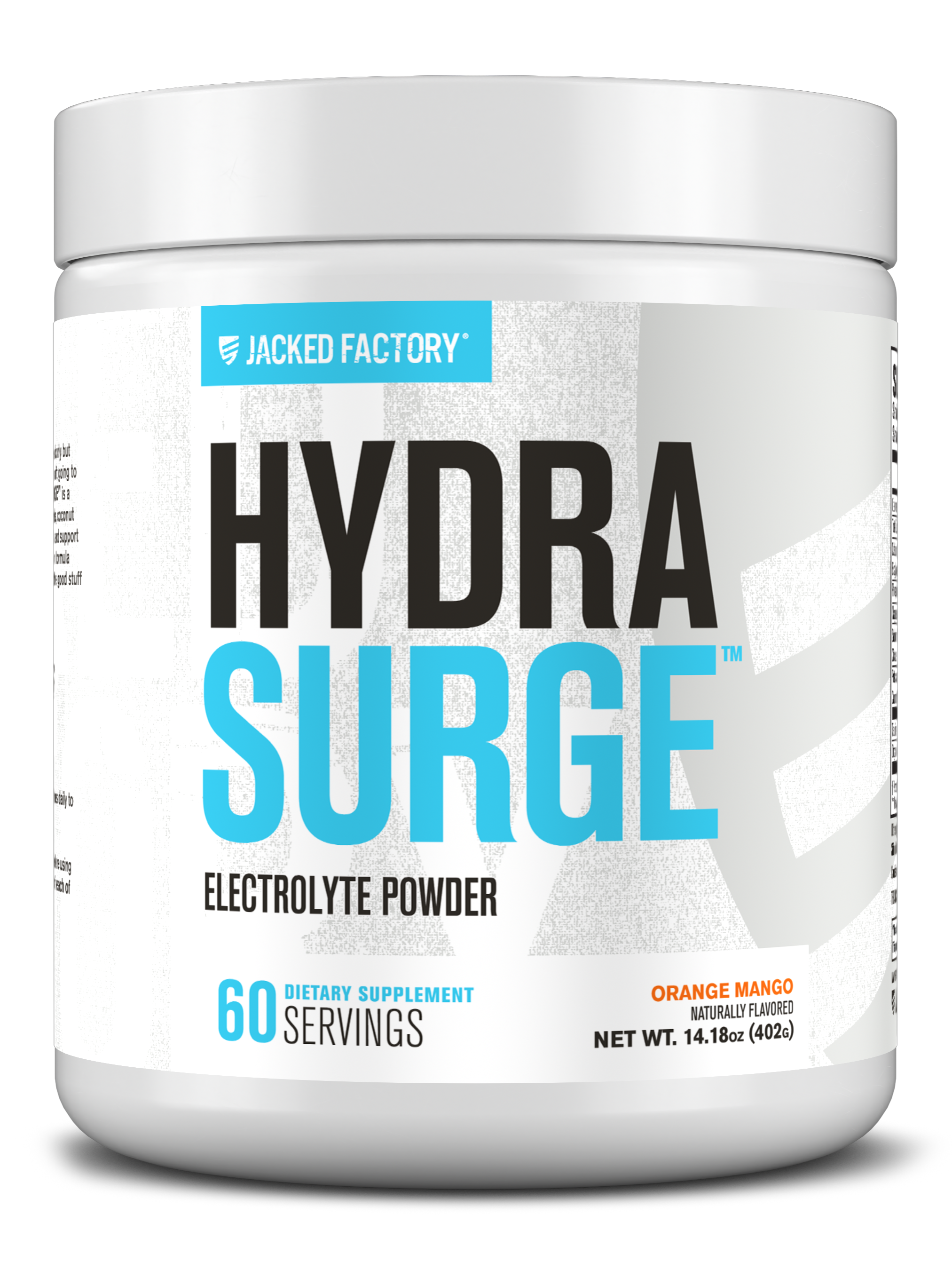 Hydrasurge Premium Electrolytes Powder - Naturally Flavored