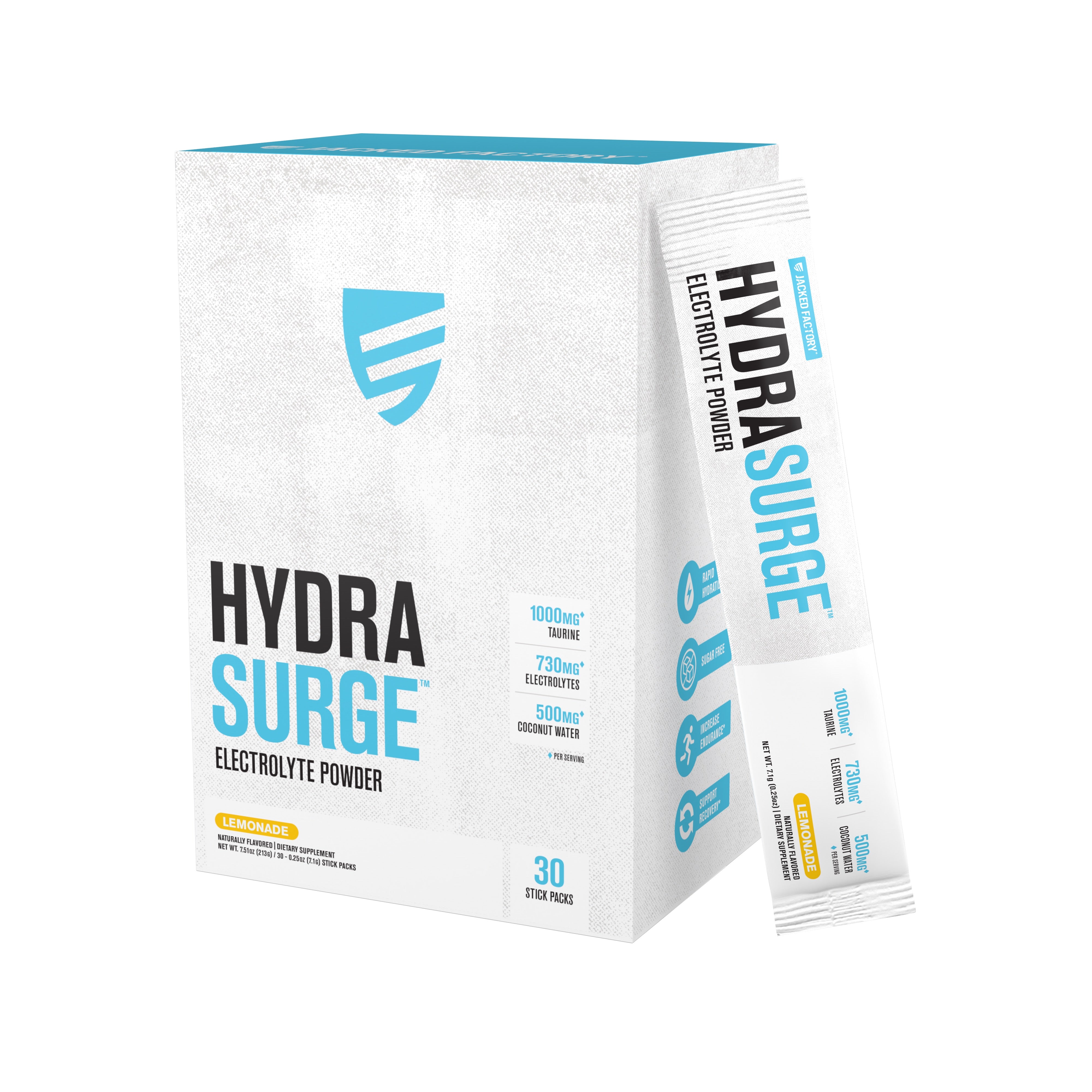 Hydrasurge Premium Electrolytes Powder - Naturally Flavored
