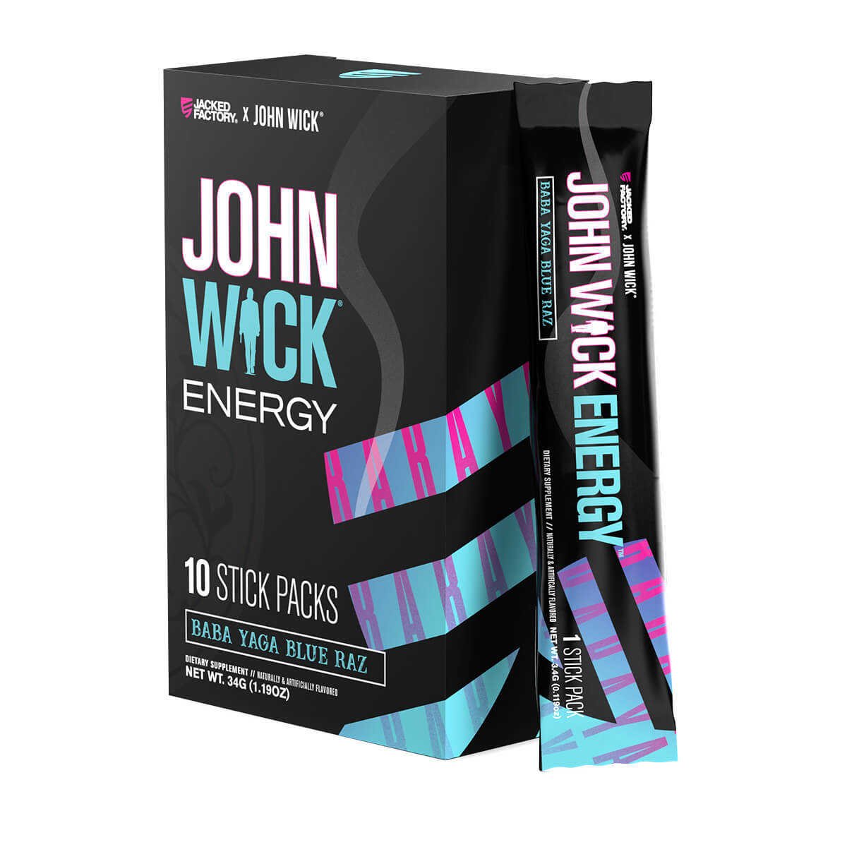 Jacked Factory X John Wick - Energy Sticks