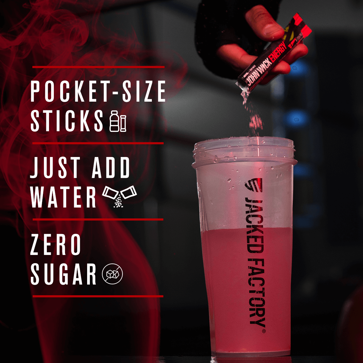 Jacked Factory X John Wick - Energy Sticks