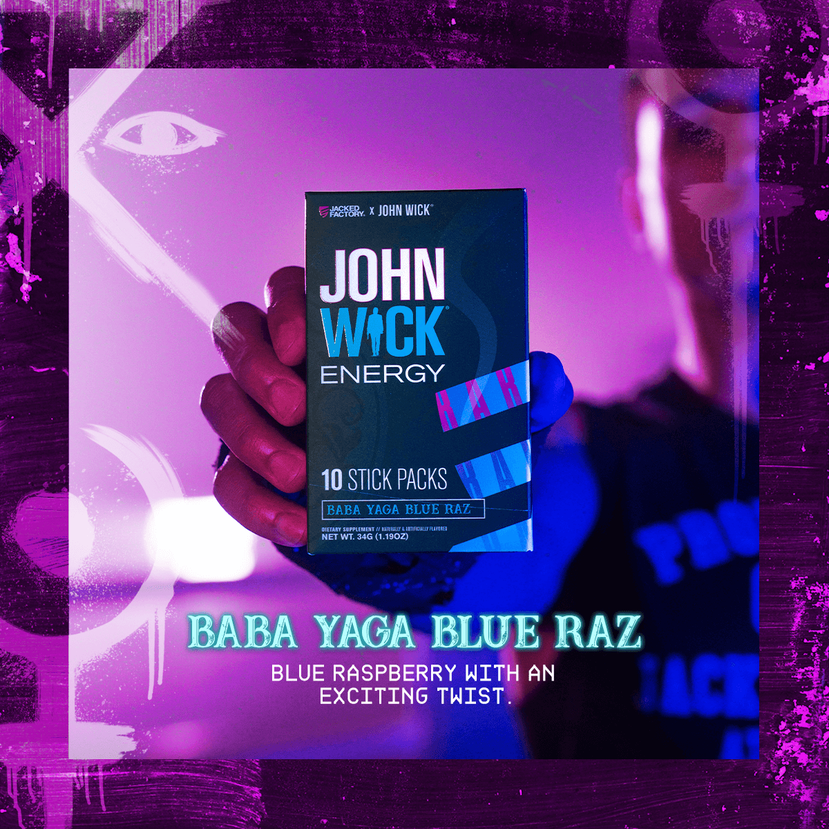 Jacked Factory X John Wick - Energy Sticks
