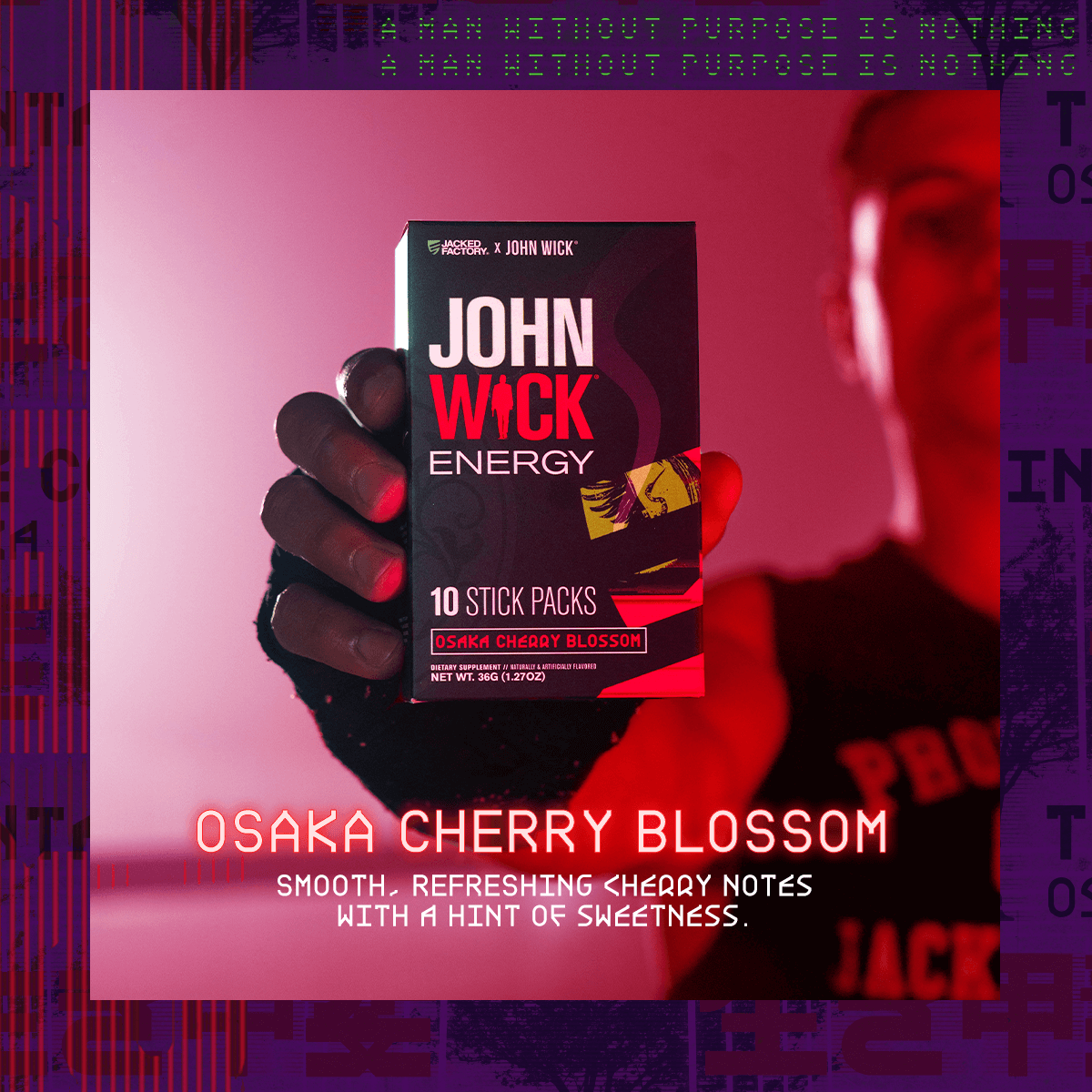 Jacked Factory X John Wick - Energy Sticks