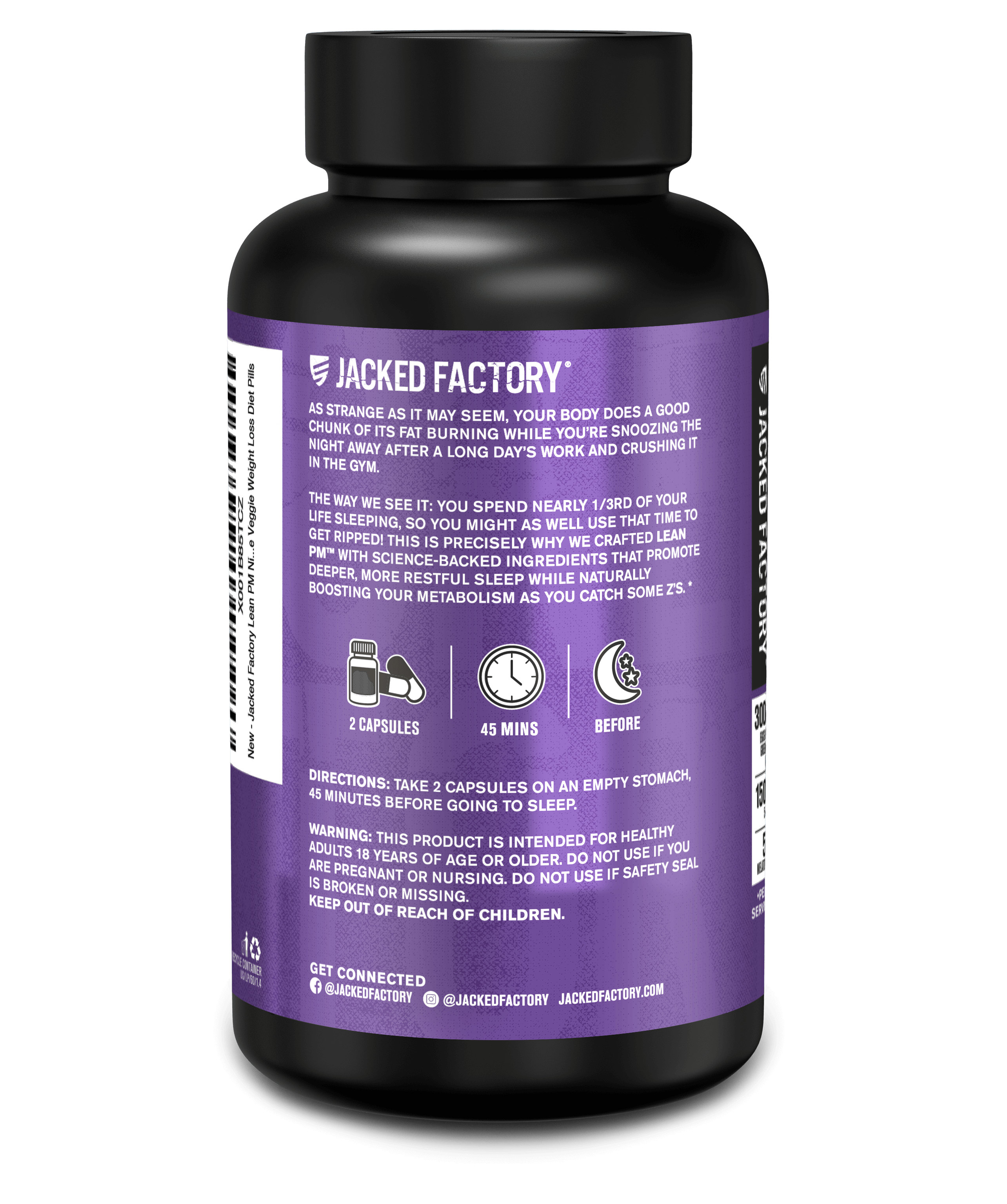 Lean PM Night Time Fat Burner & Sleep Aid