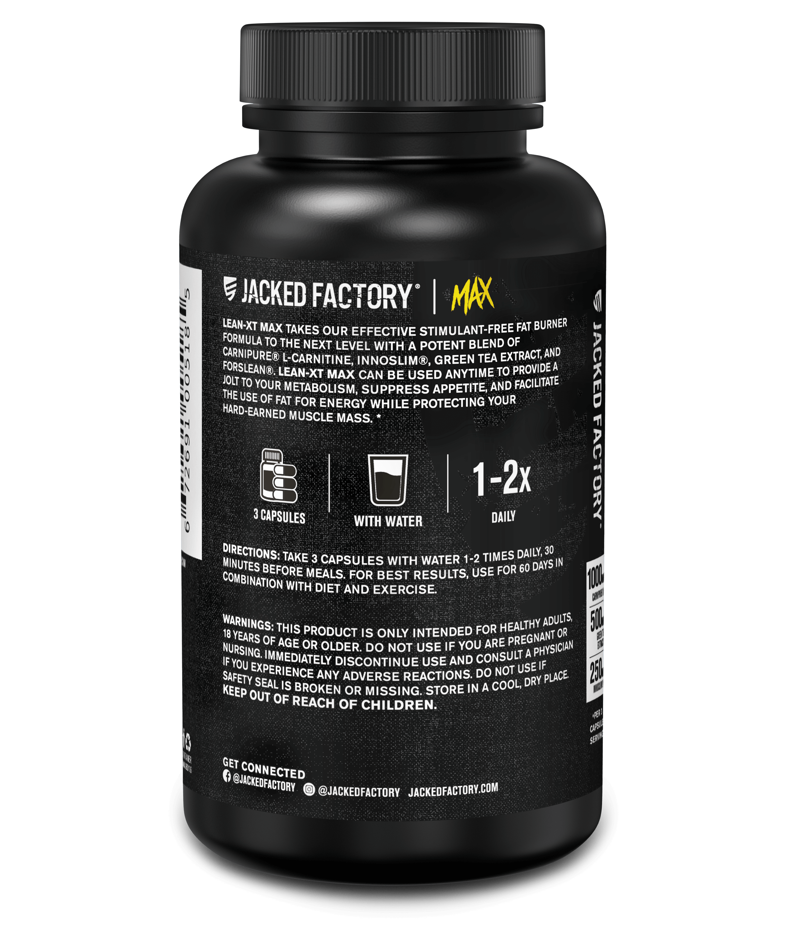 Lean XT MAX Stim-Free Fat Burner