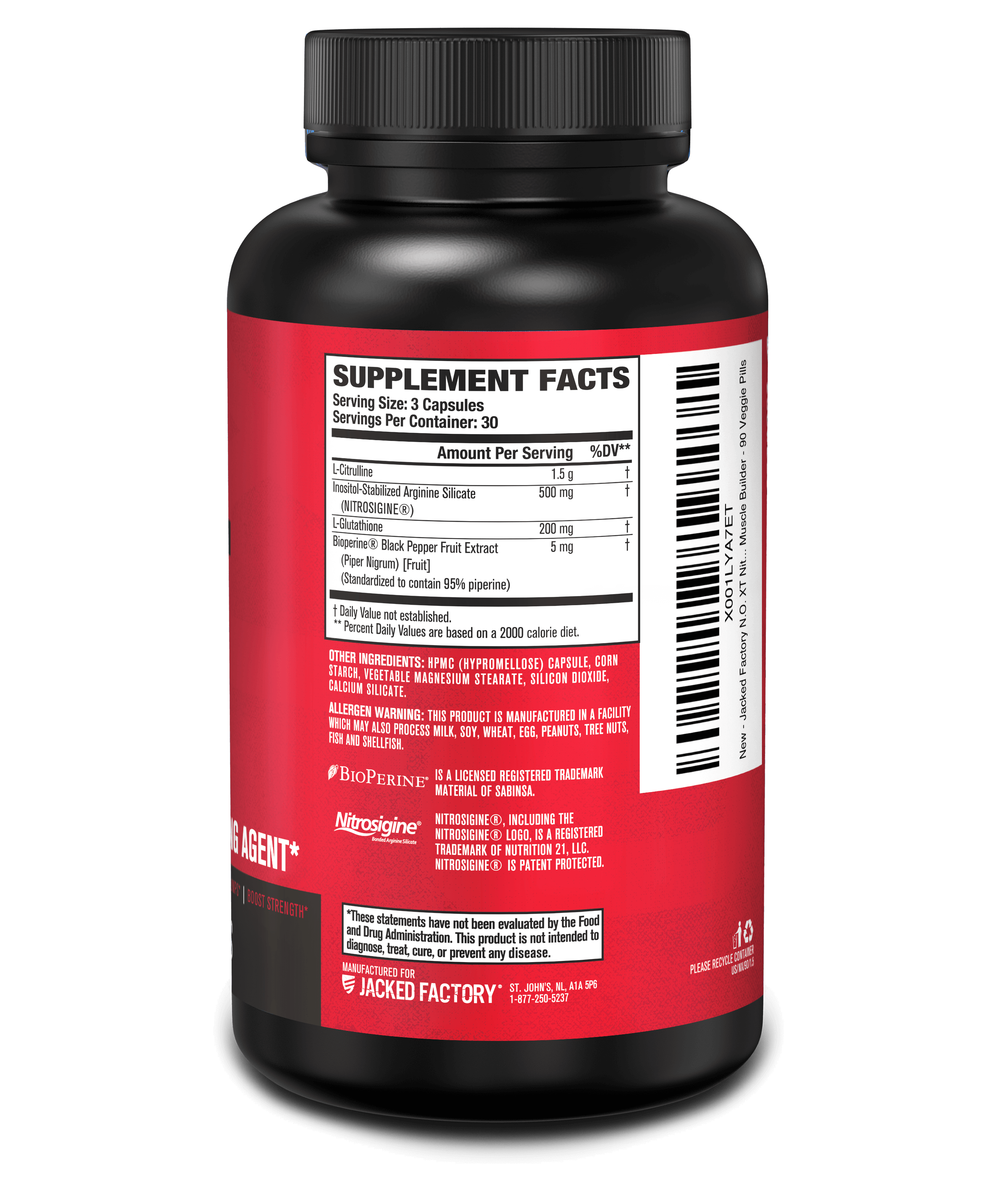 N.O. XT Nitric Oxide Booster