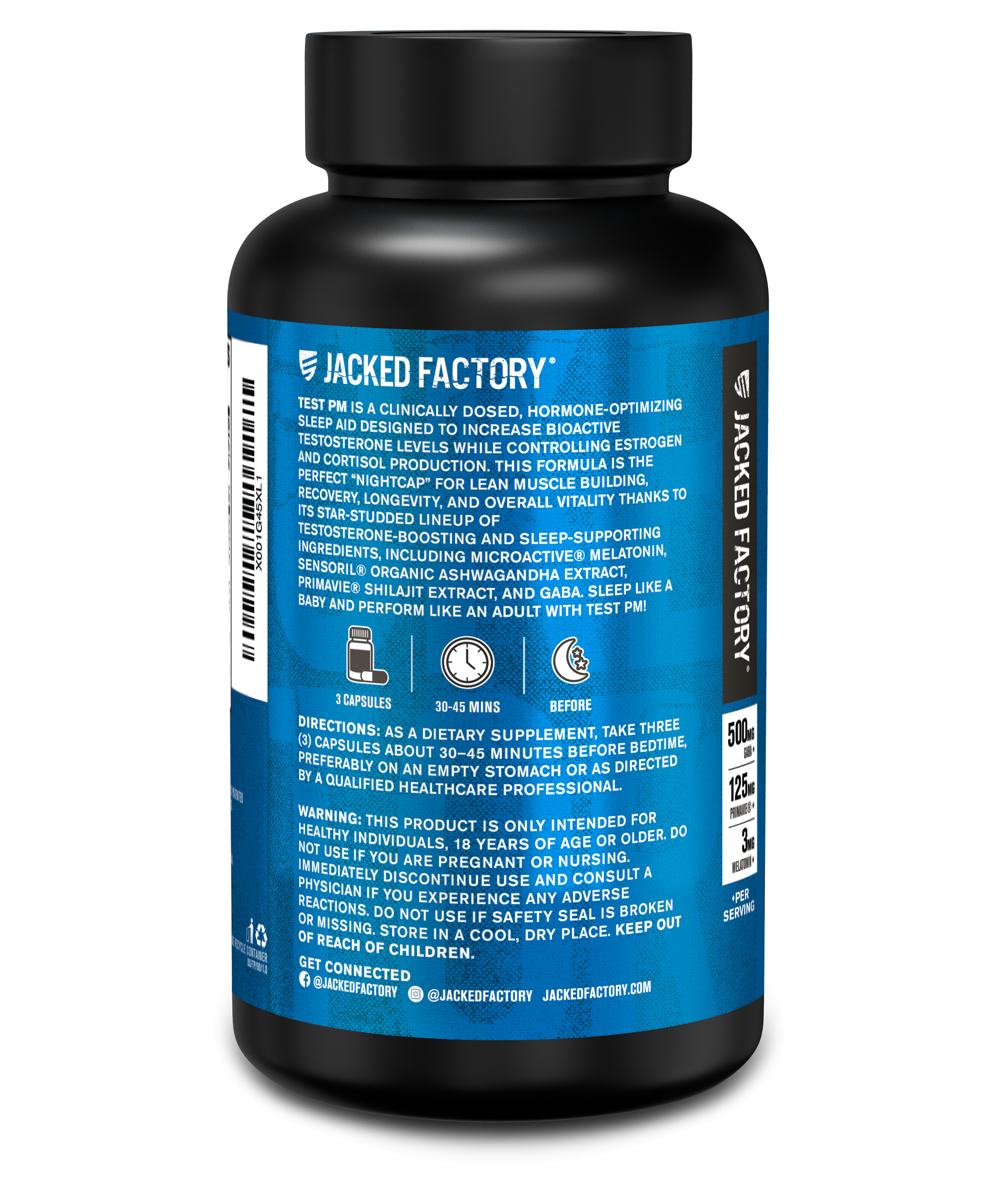 Test PM - Testosterone Booster & Sleep Aid