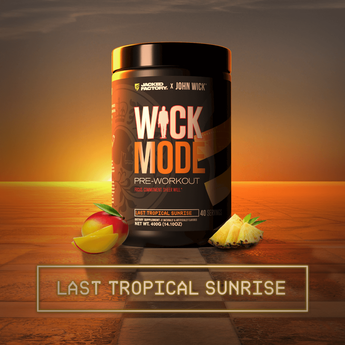 Jacked Factory X John Wick - Wick Mode Pre-Workout