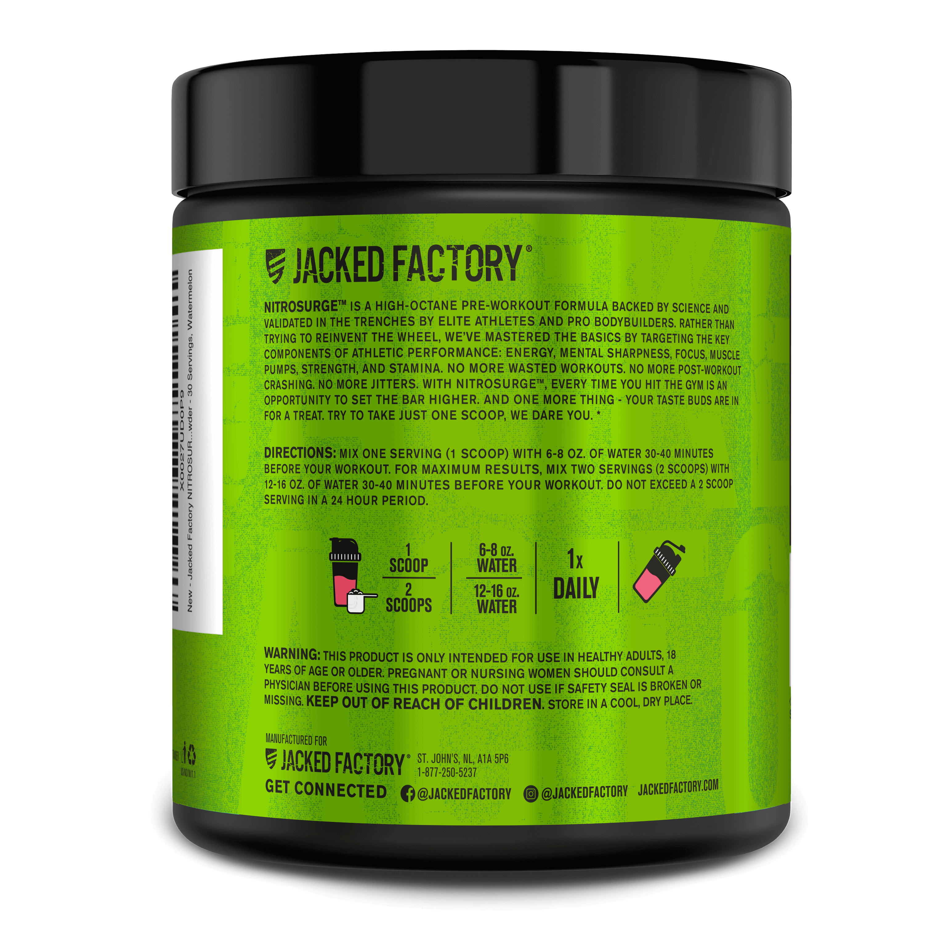 Nitrosurge Pre-Workout Powder