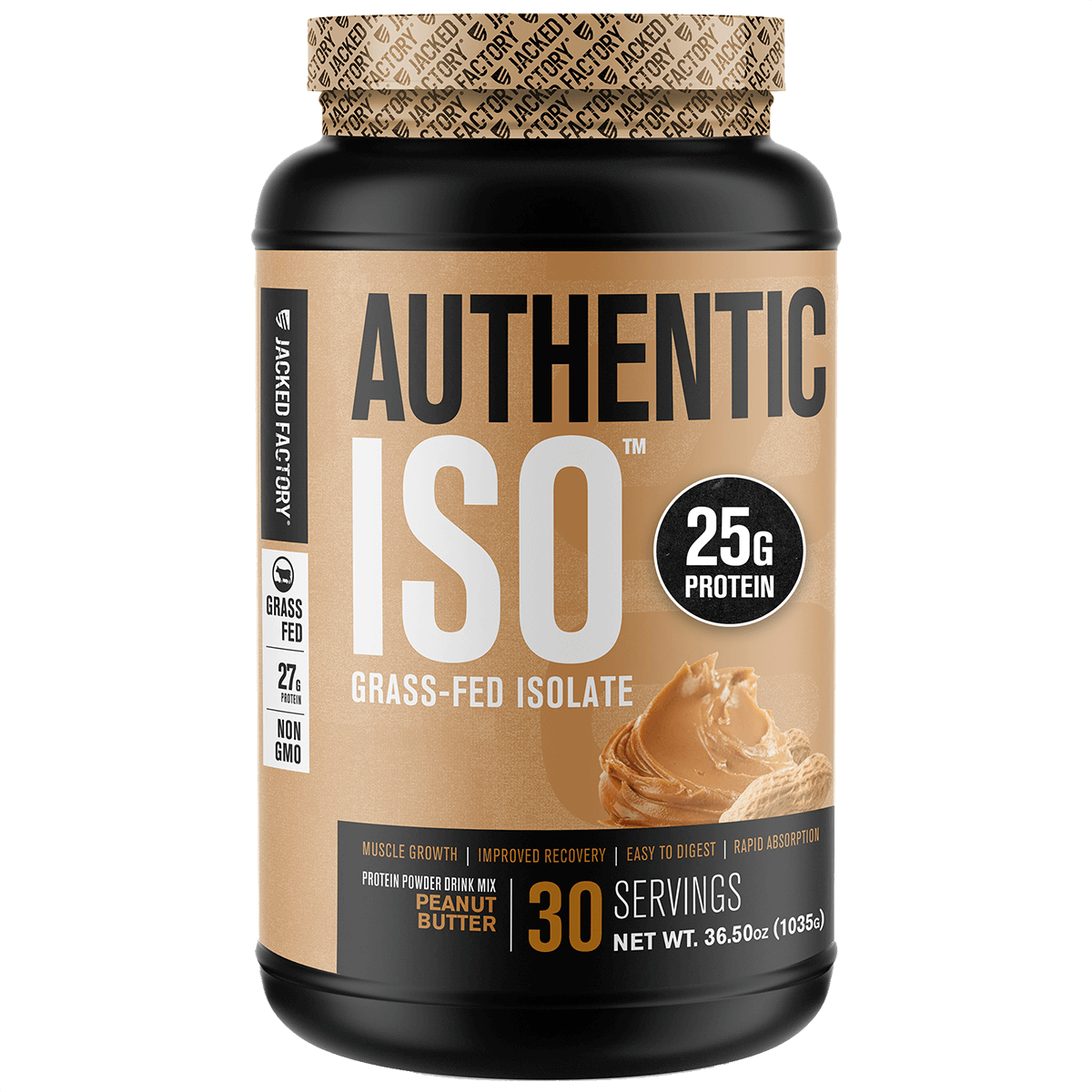 Authentic Iso - Grass-Fed Whey Protein Isolate