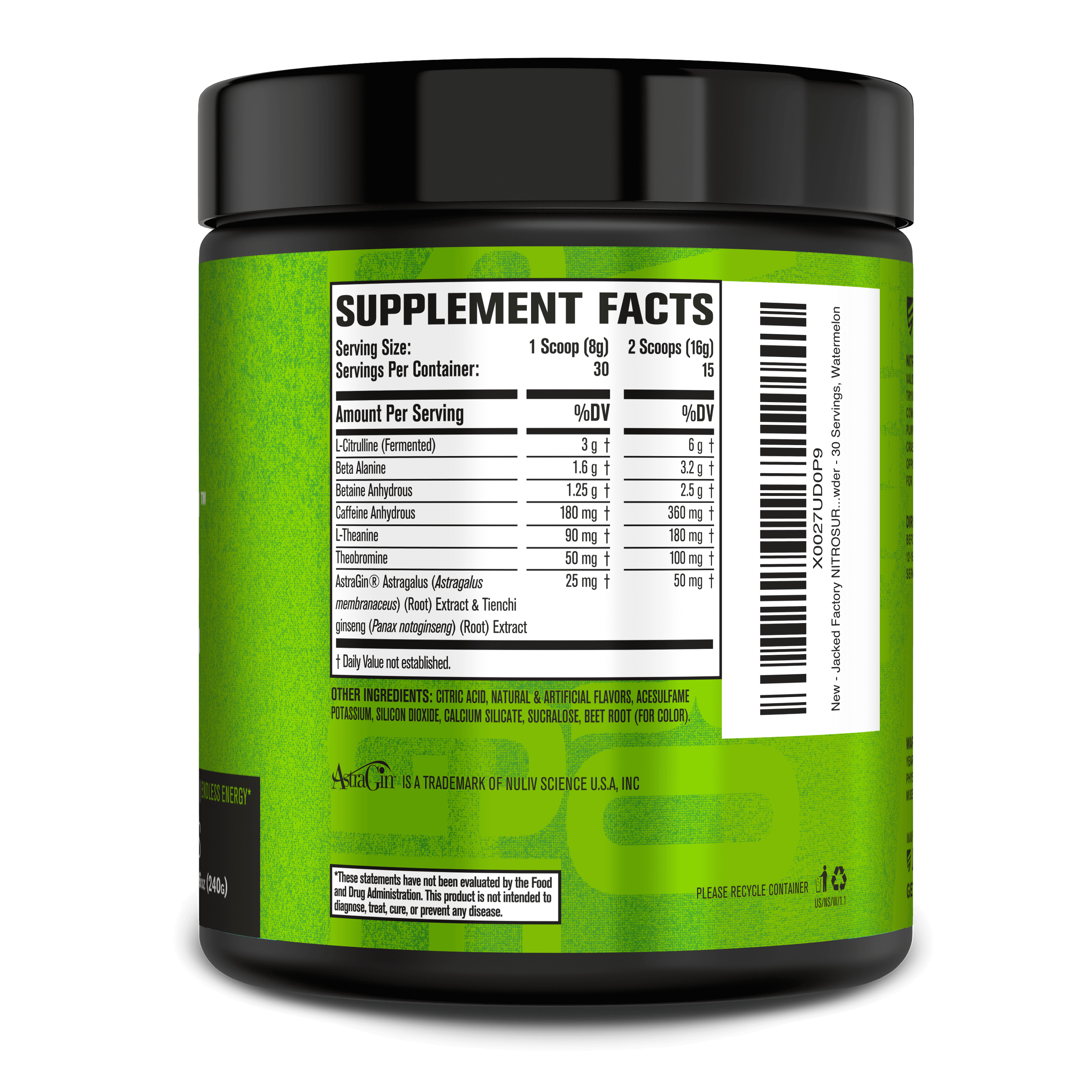 Nitrosurge Pre-Workout Powder