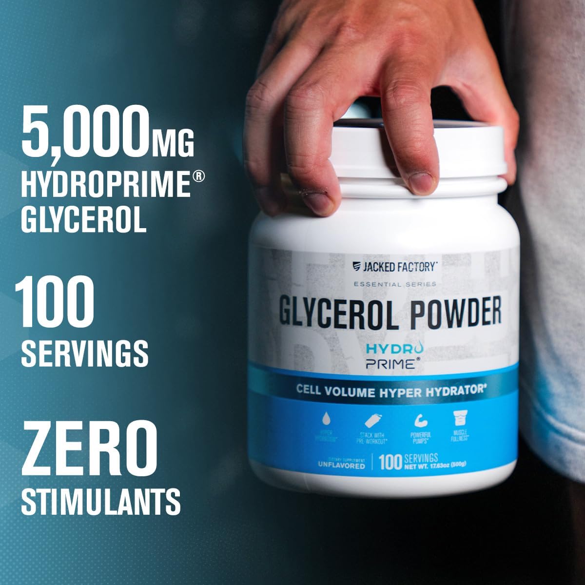 Glycerol Powder (HydroPrime®) - Cell Volume Hyper Hydrator