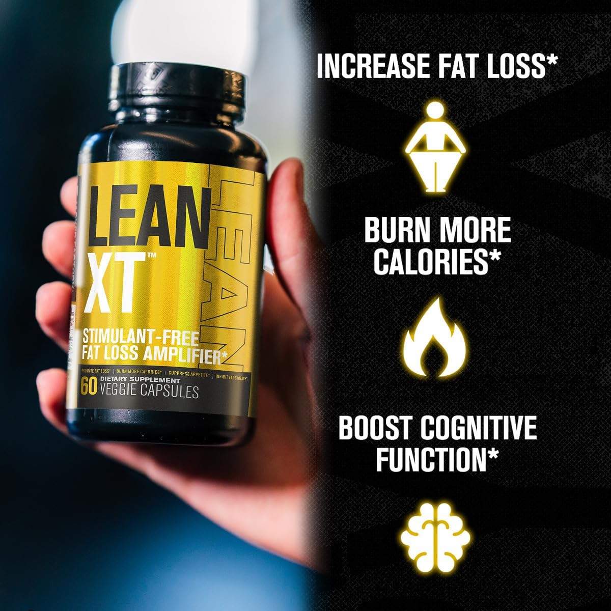 Lean-XT Stimulant-Free Fat Burner | Jacked Factory