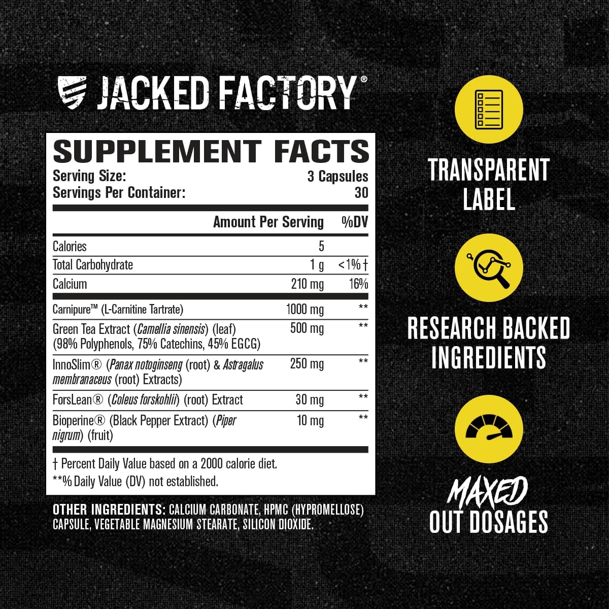 Lean XT MAX Stimulant-Free Fat Burner | Jacked Factory