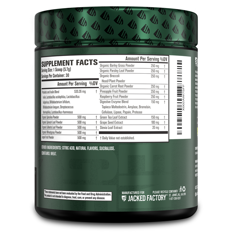 Green Surge Greens Powder w/Probiotics & Digestive Enzymes