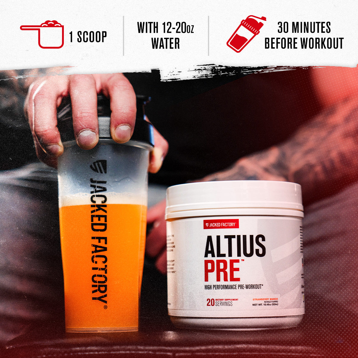 Altius Clinically Dosed Pre-Workout
