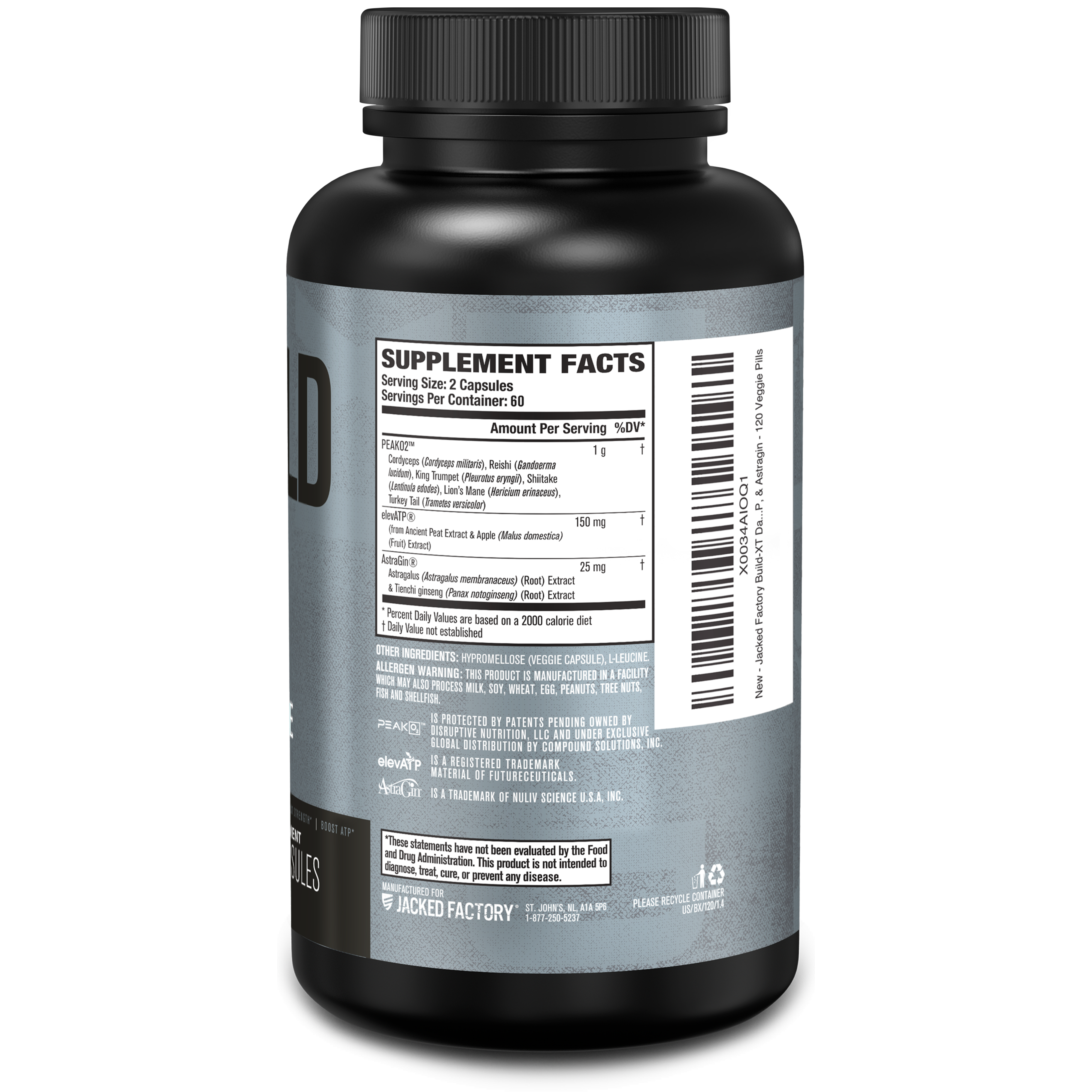 Build XT Muscle Builder w/ PeakO2® & ElevATP®