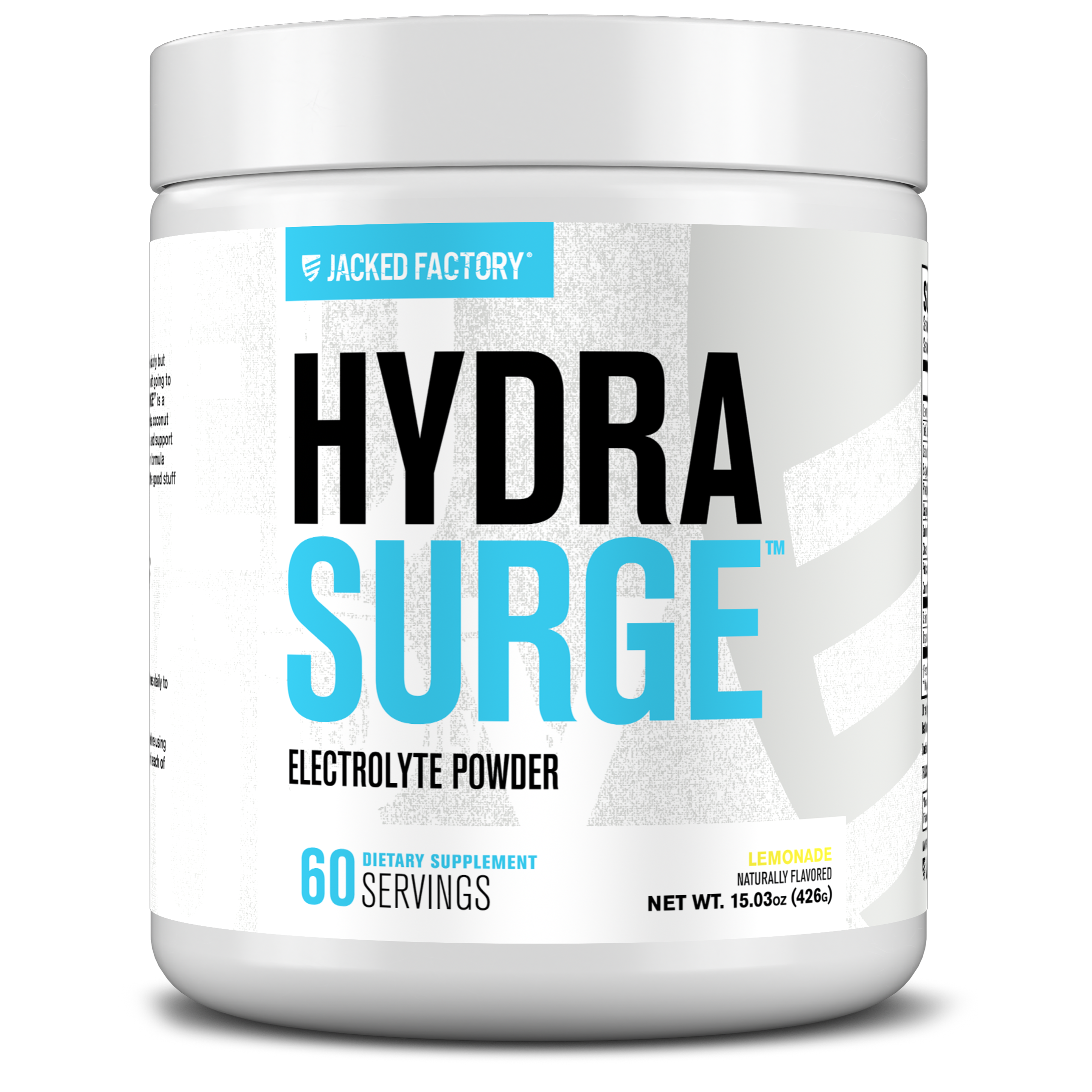 Hydrasurge Premium Electrolytes Powder - Naturally Flavored