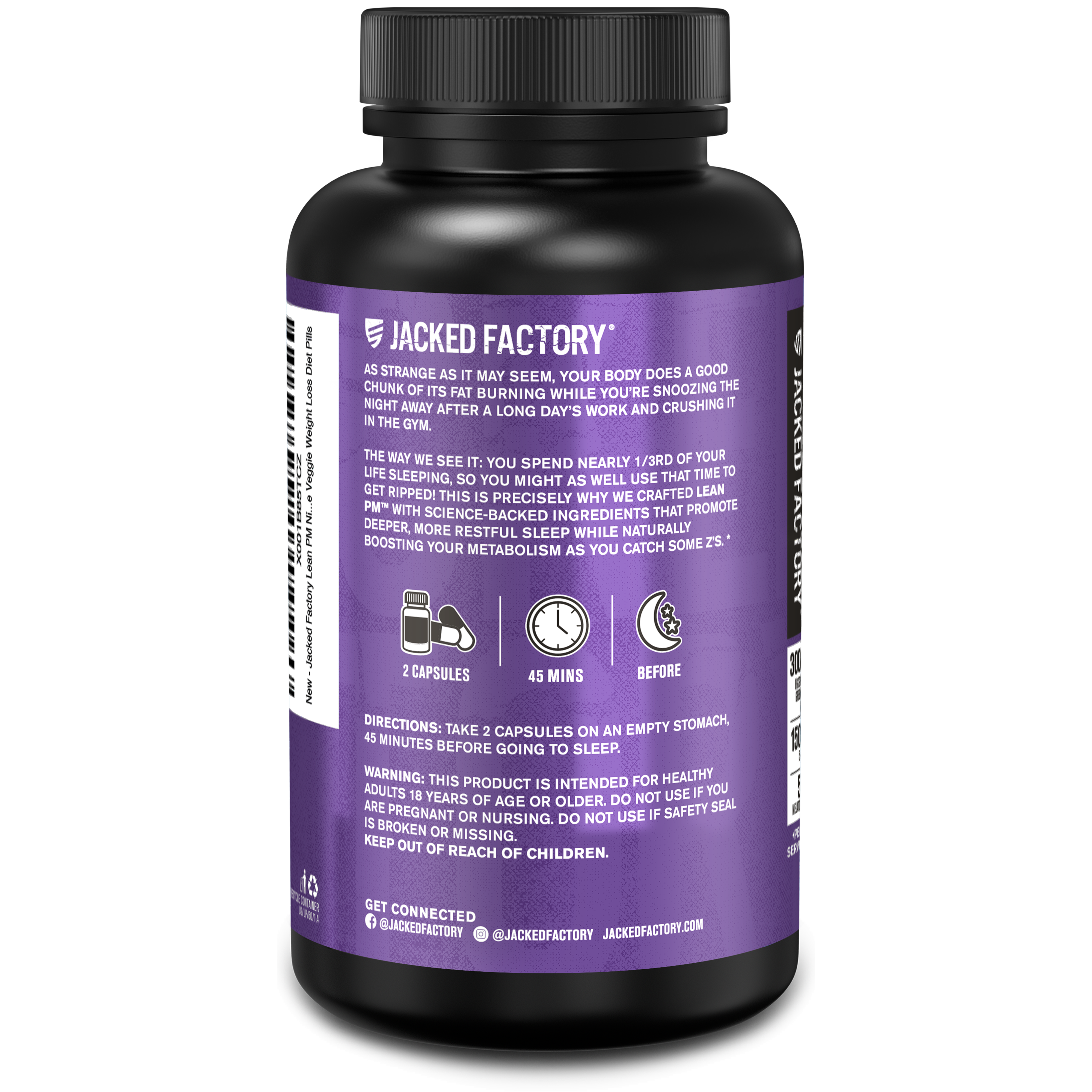 Lean PM Night Time Fat Burner & Sleep Aid