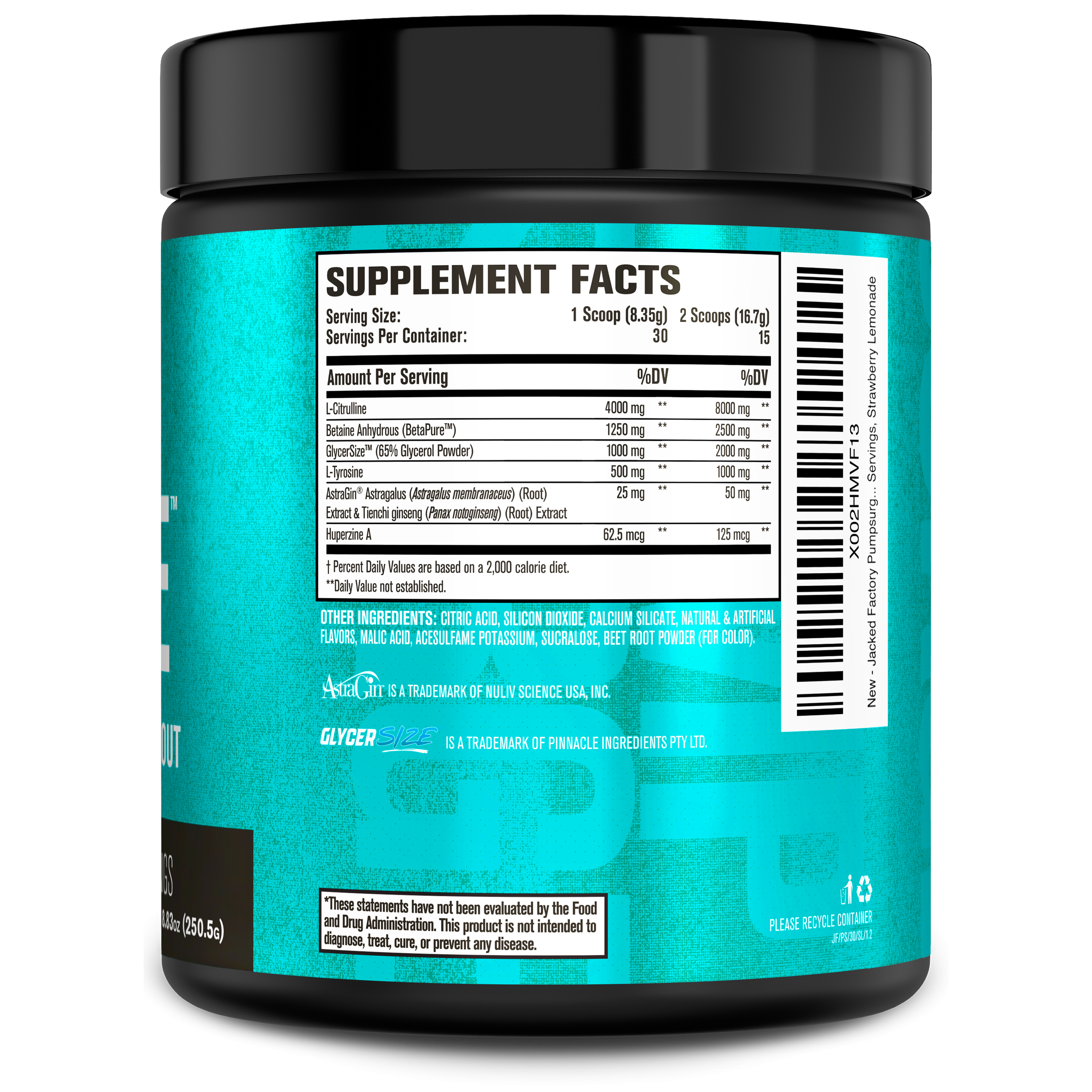 Pump Surge - Stim Free Pump & Nootropic Pre-Workout