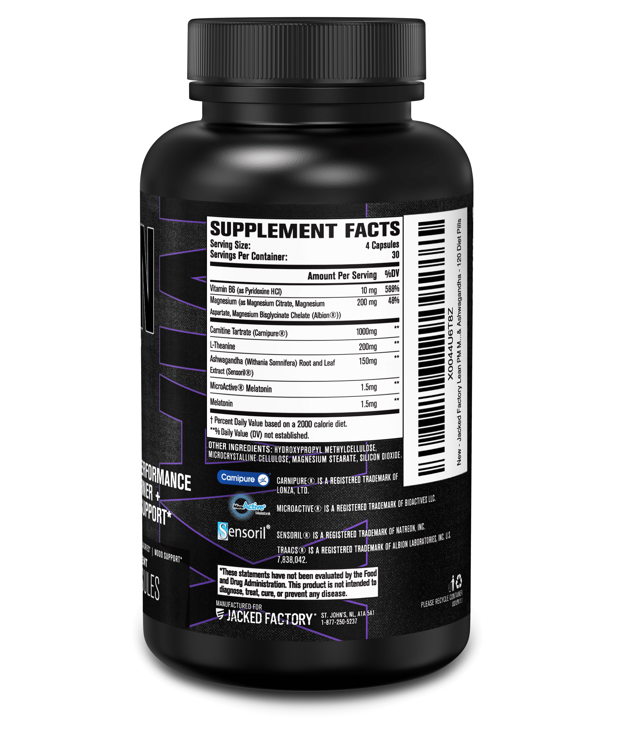 Lean PM MAX Night Time Fat Burner & Sleep Aid