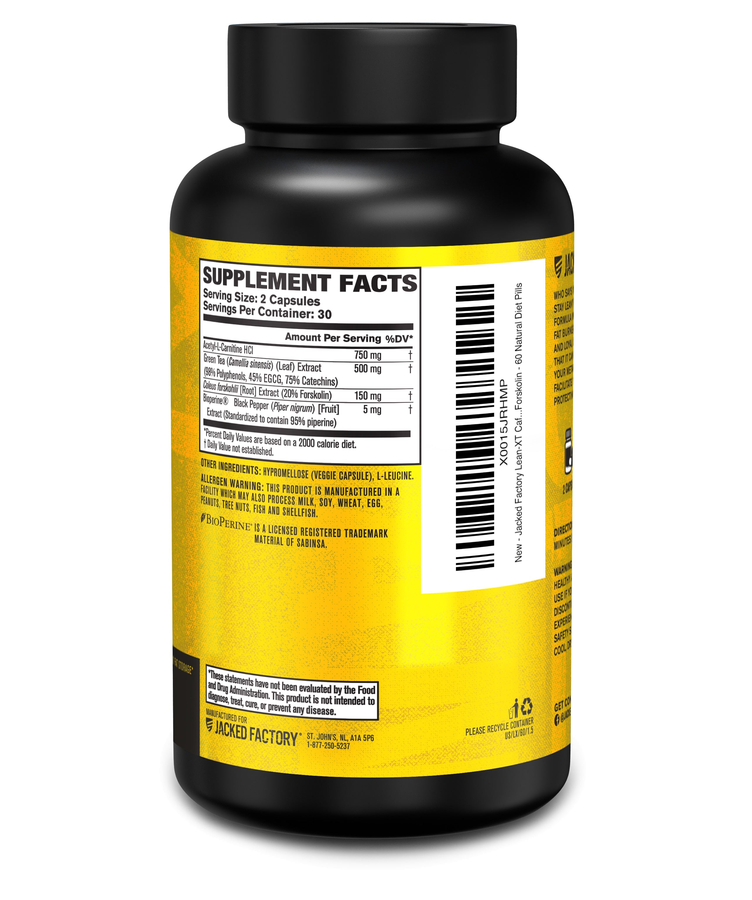 Lean-XT Non-Stim Fat Burner