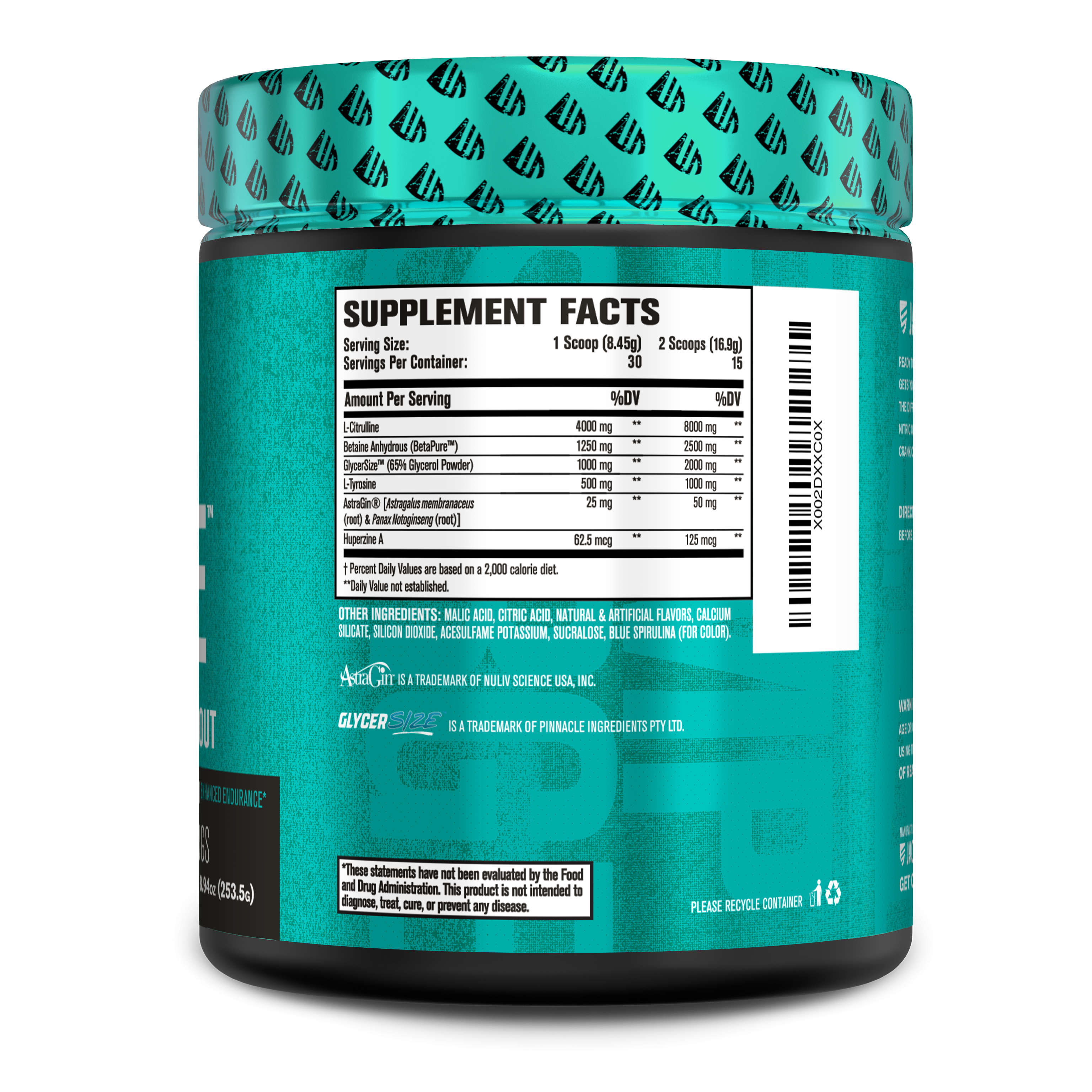 Pump Surge - Stim Free Pump & Nootropic Pre-Workout