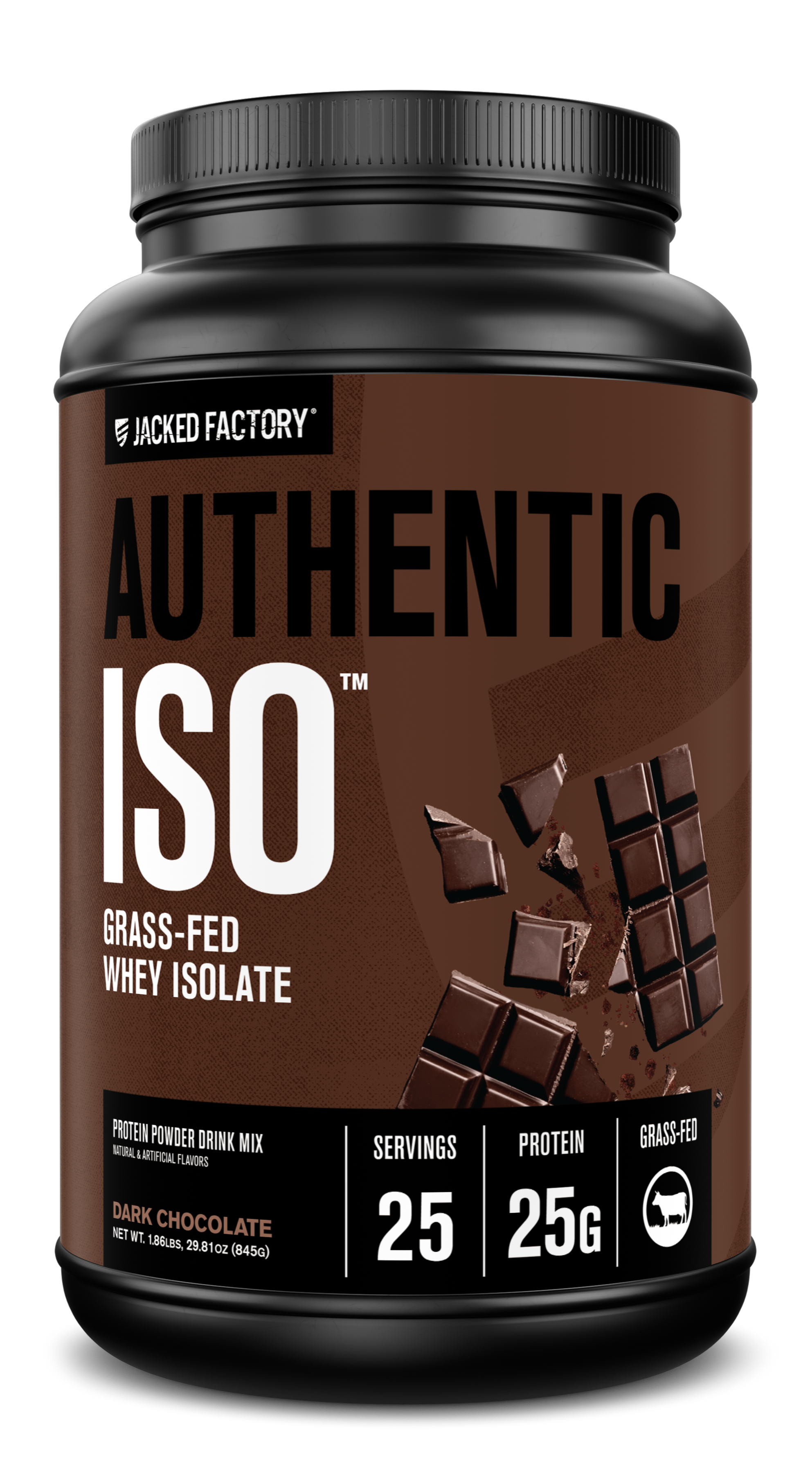 Authentic Iso - Grass-Fed Whey Protein Isolate