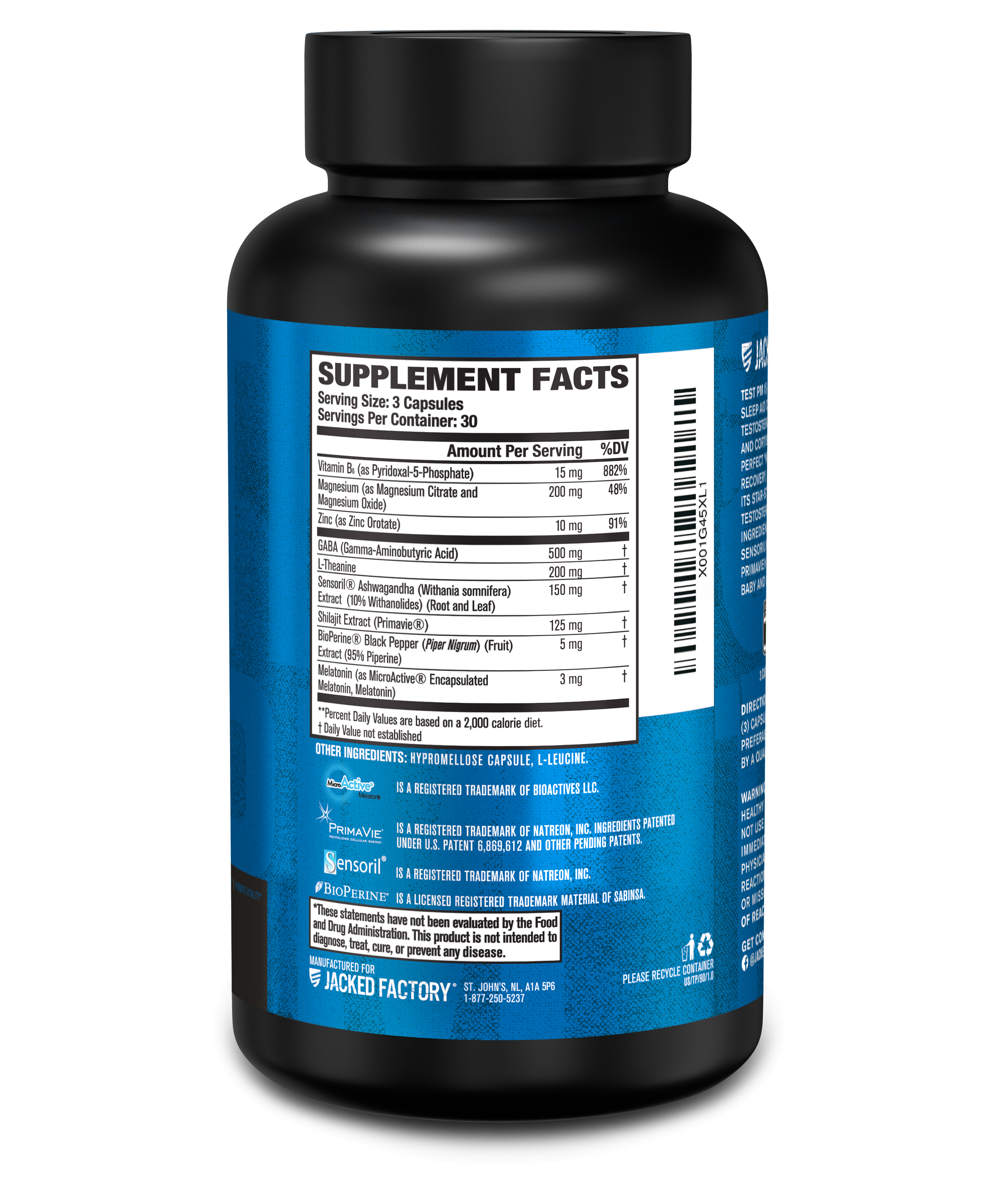 Test PM - Testosterone Booster & Sleep Aid