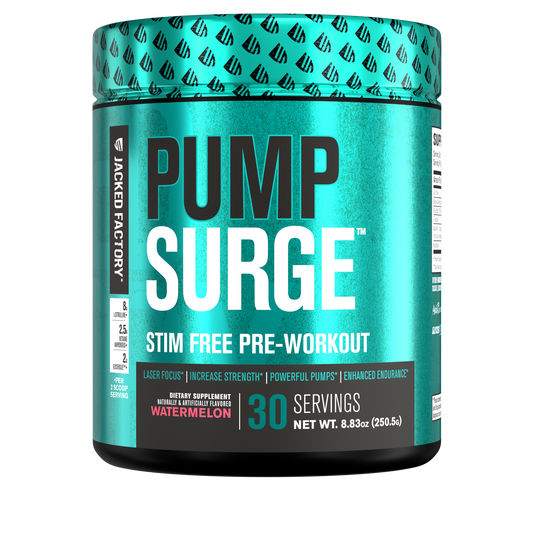 Pump Surge - Stim Free Pump & Nootropic Pre-Workout