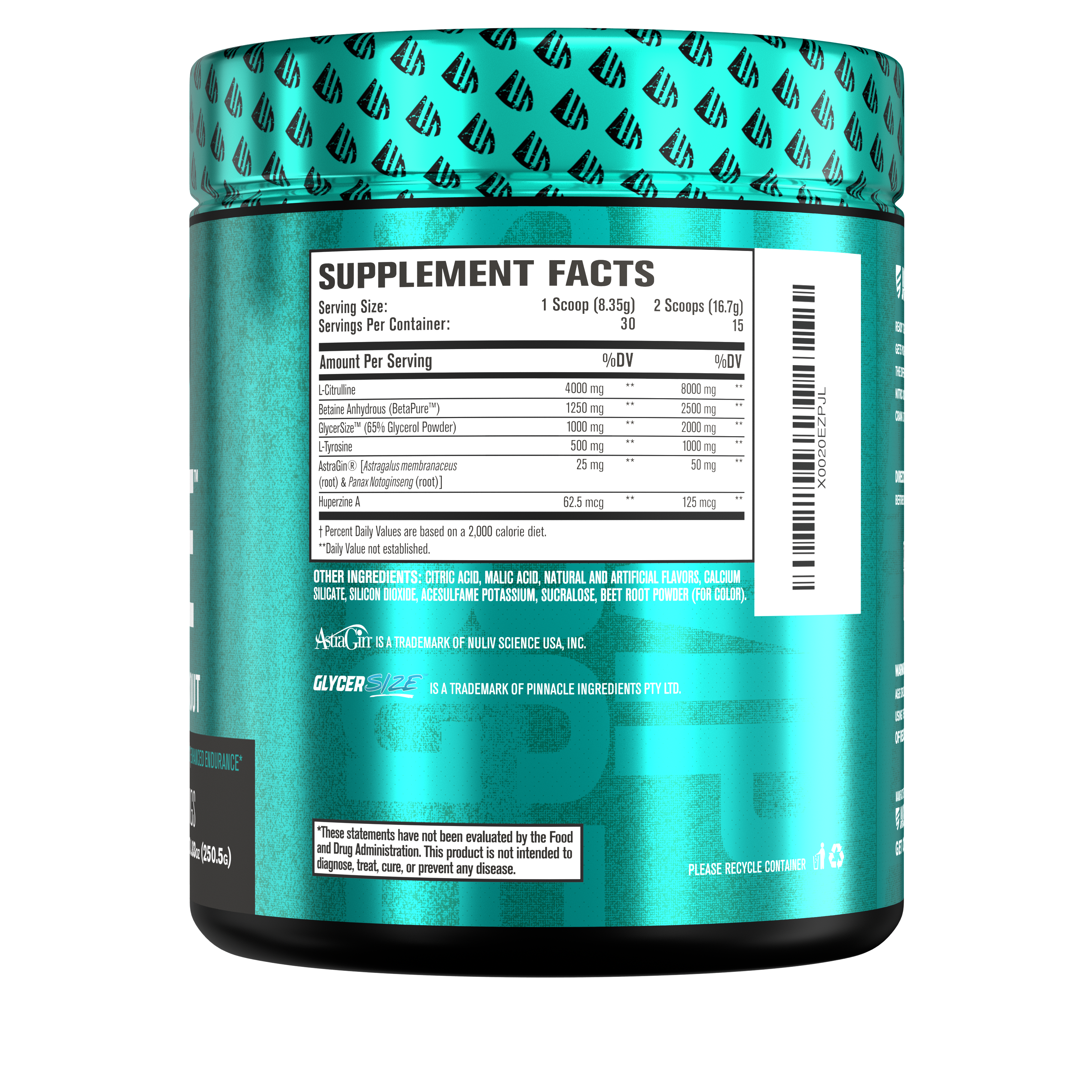 Pump Surge - Stim Free Pump & Nootropic Pre-Workout