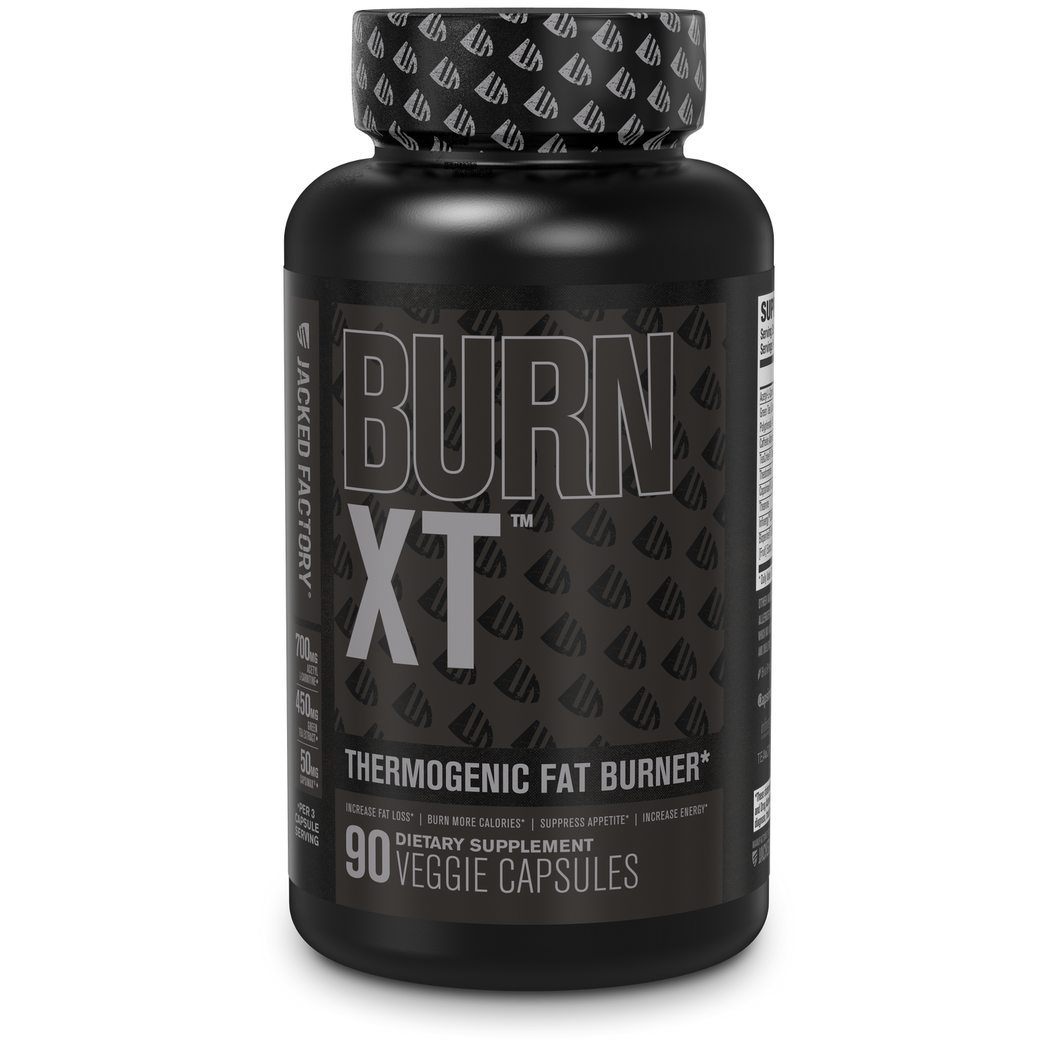 Jacked Factory Burn XT Thermogenic Fat Burner & Lean XT Caffeine Free  Weight Loss Supplement