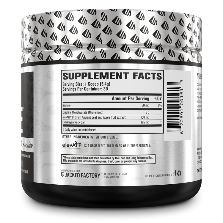 Jacked Factory Crea Surge Unflavored Supplement Facts