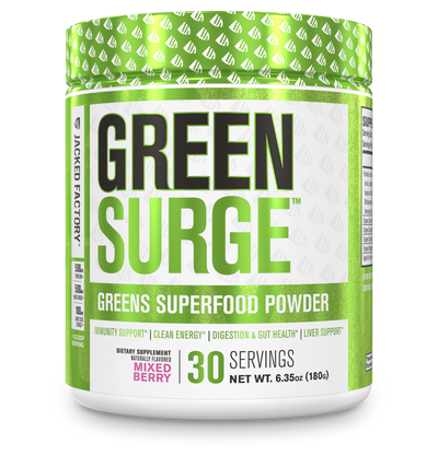 Green Surge Greens Powder w/Probiotics & Digestive Enzymes