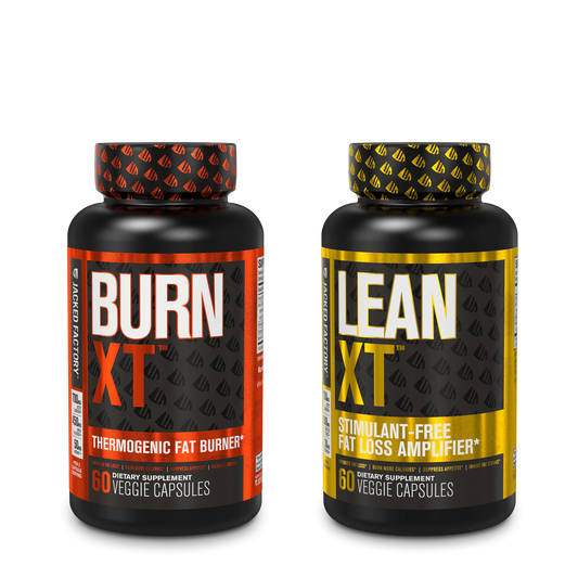 Jacked Factory's Burn-XT (60 count) and Lean-XT (60 count)